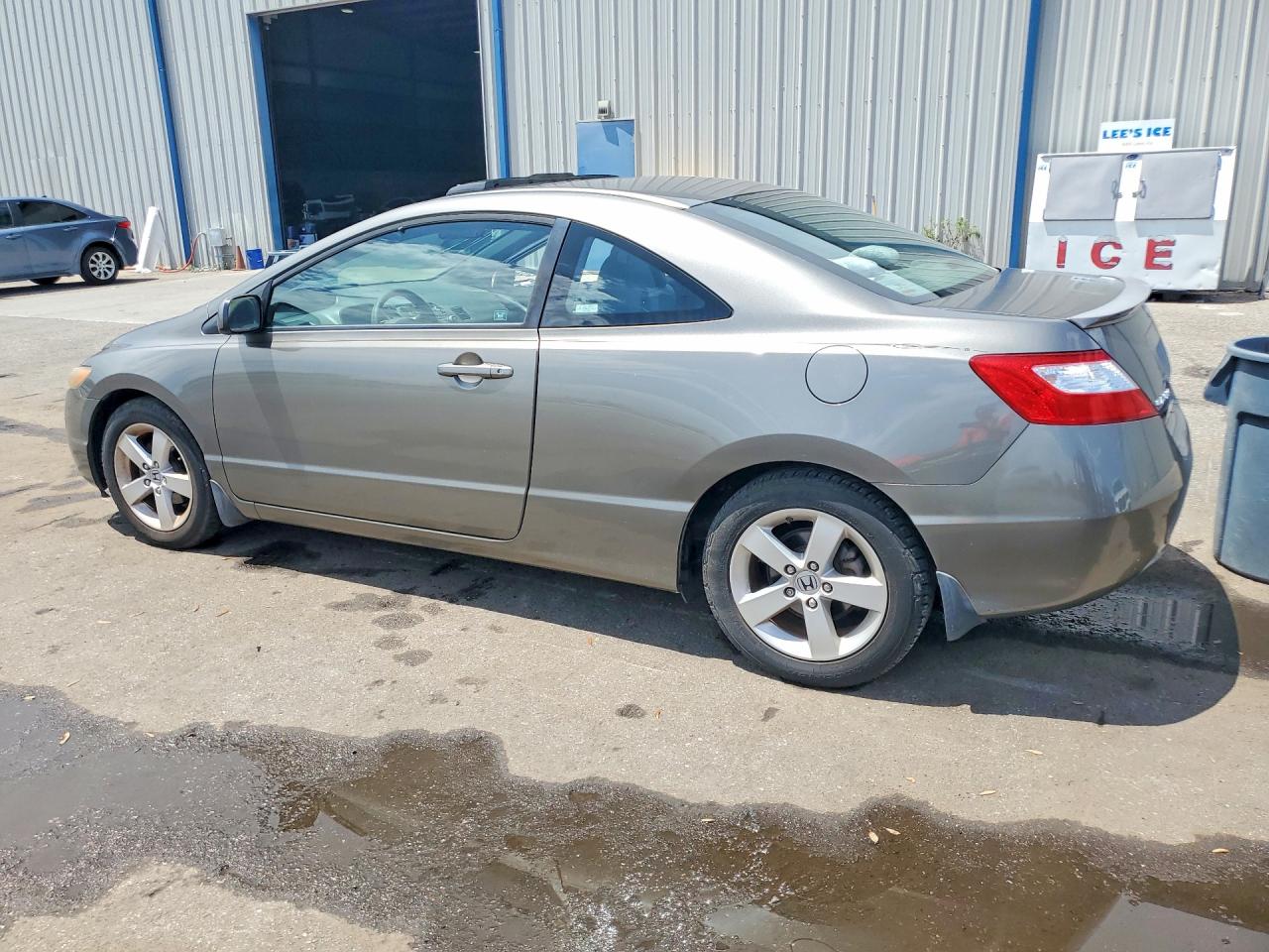 2008 Honda Civic Ex Gray vin: 2HGFG12818H512728