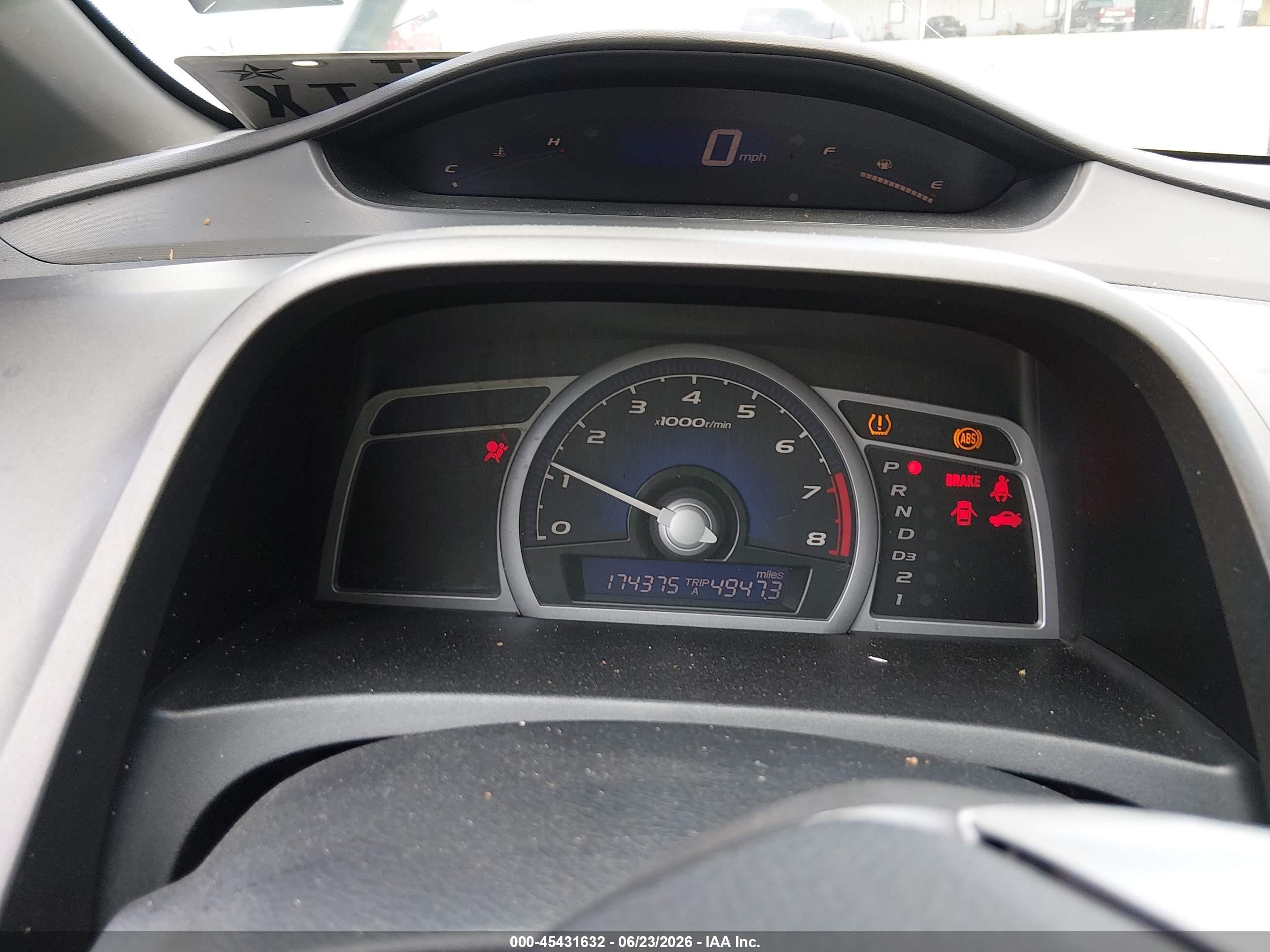 2008 Honda Civic Ex Gray vin: 2HGFG12818H512924