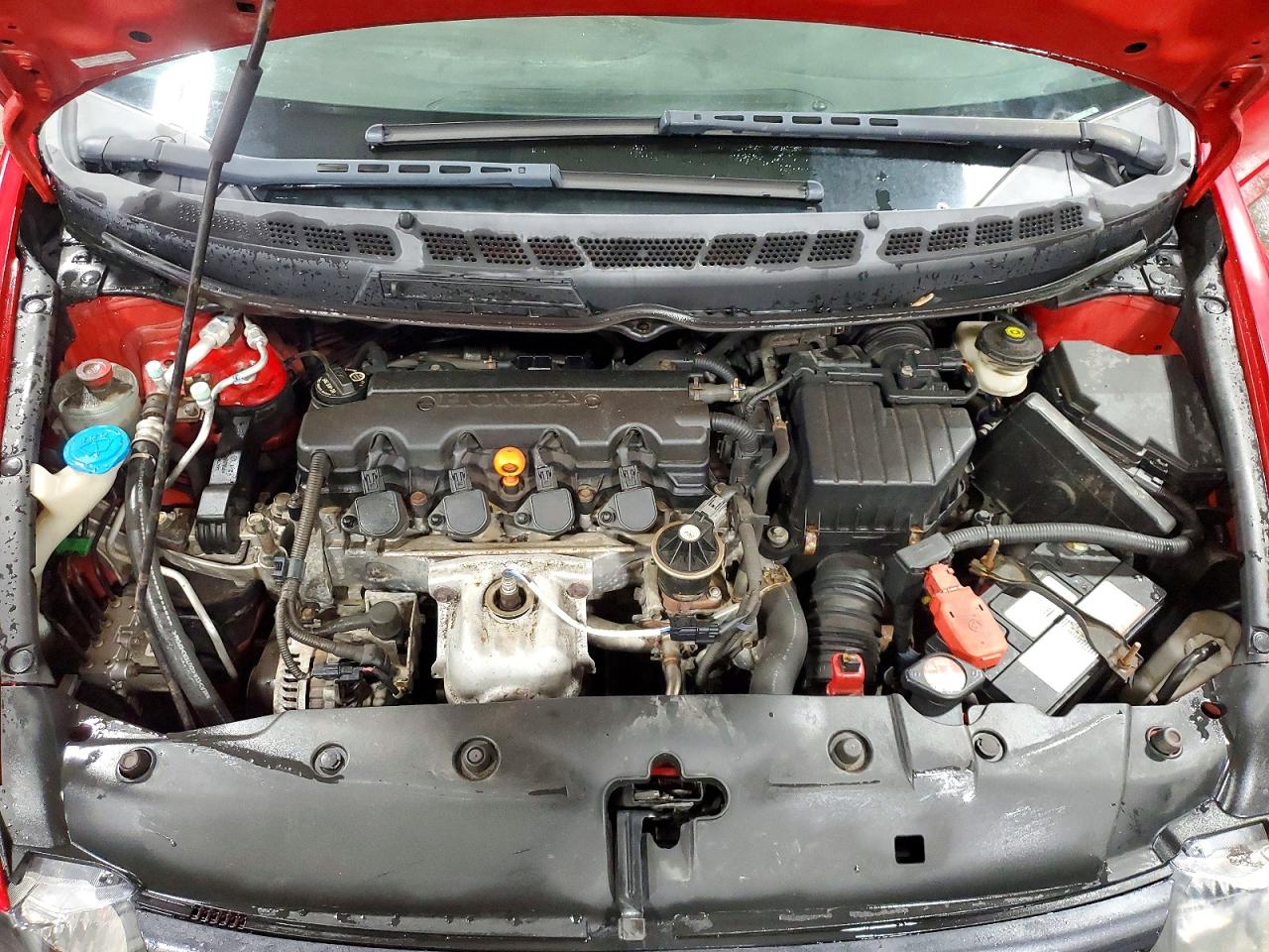 2008 Honda Civic Ex Красный vin: 2HGFG12818H540030