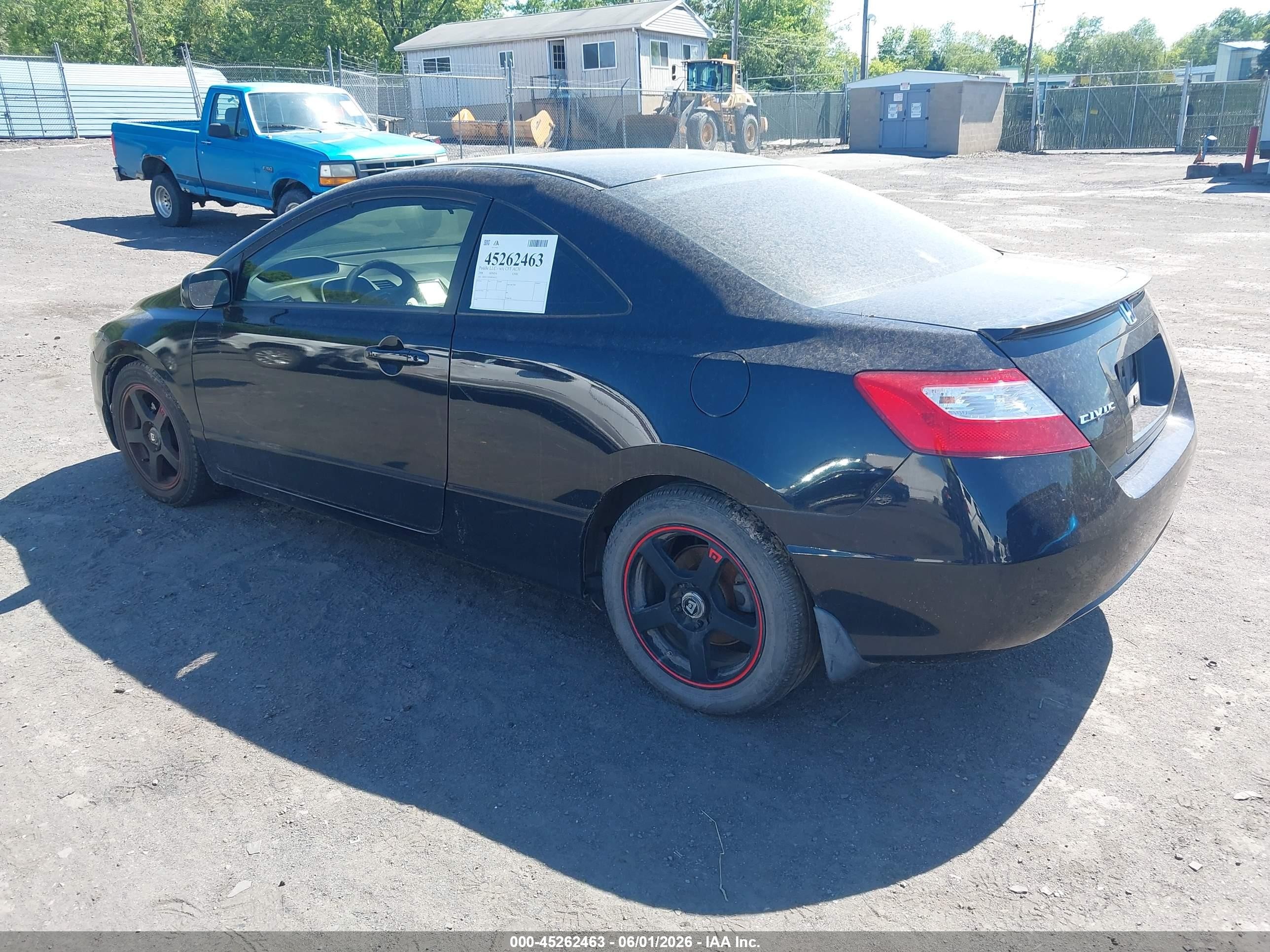 2008 Honda Civic Ex Black vin: 2HGFG12818H561427