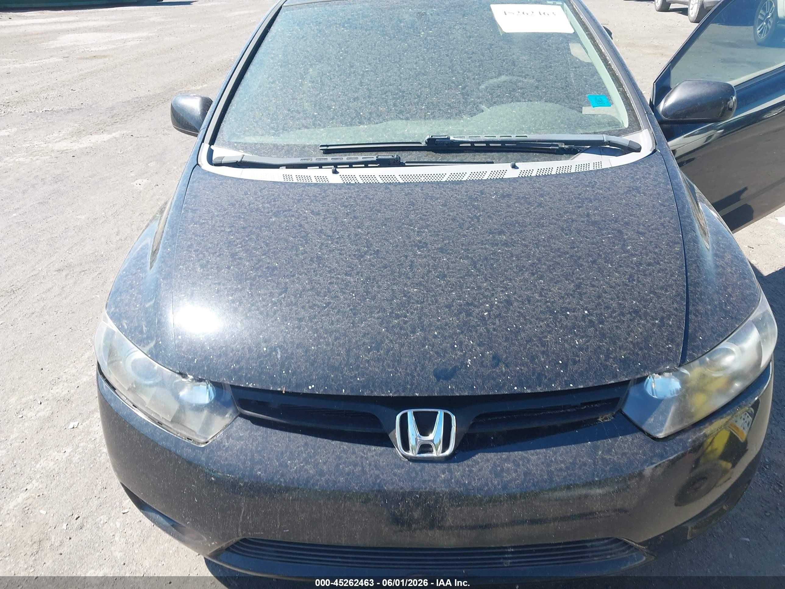 2008 Honda Civic Ex Black vin: 2HGFG12818H561427