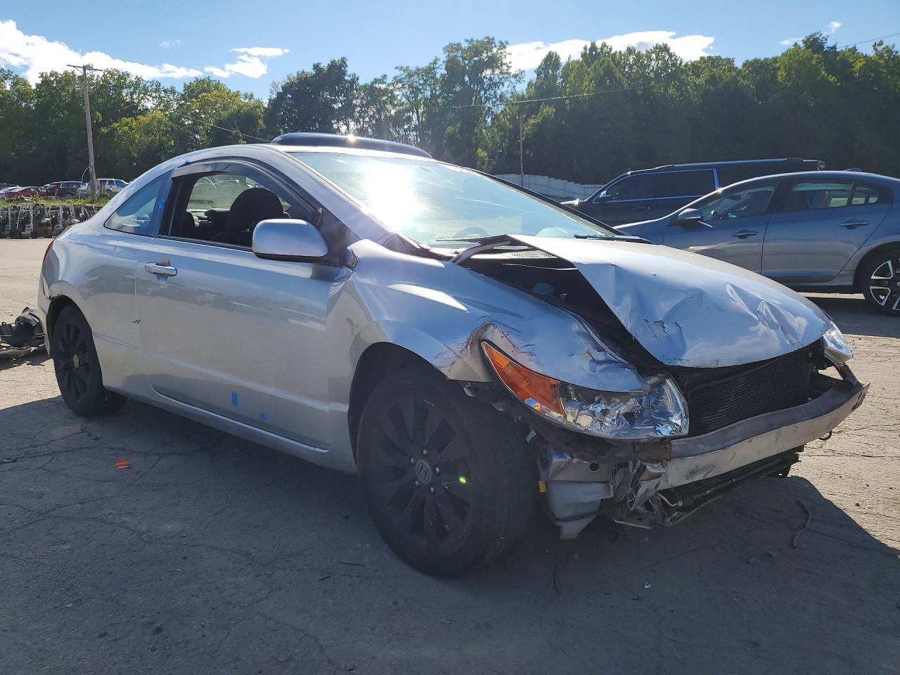 2009 Honda Civic Ex Серебряный vin: 2HGFG12819H506753