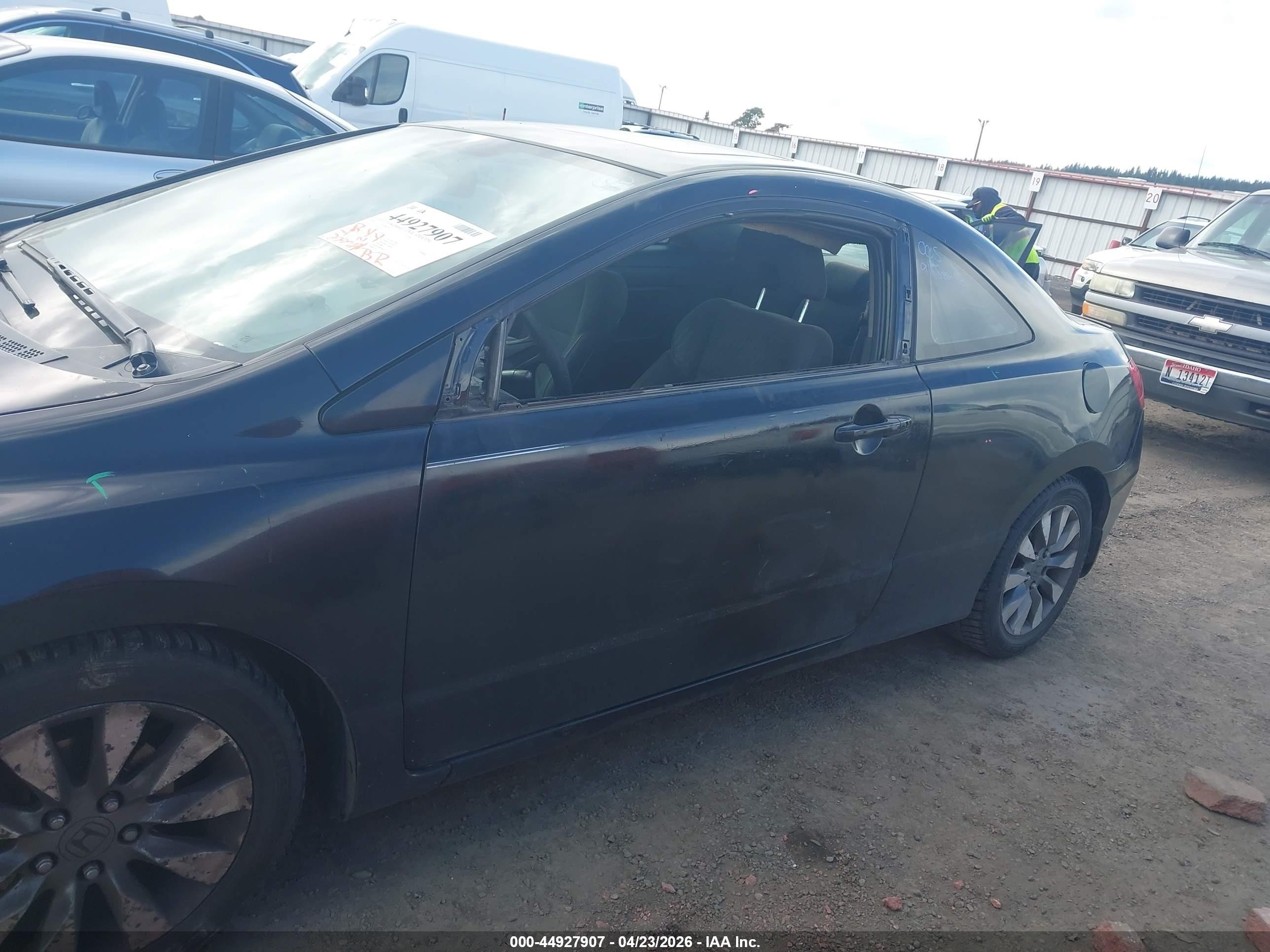 2009 Honda Civic Ex Black vin: 2HGFG12819H510771