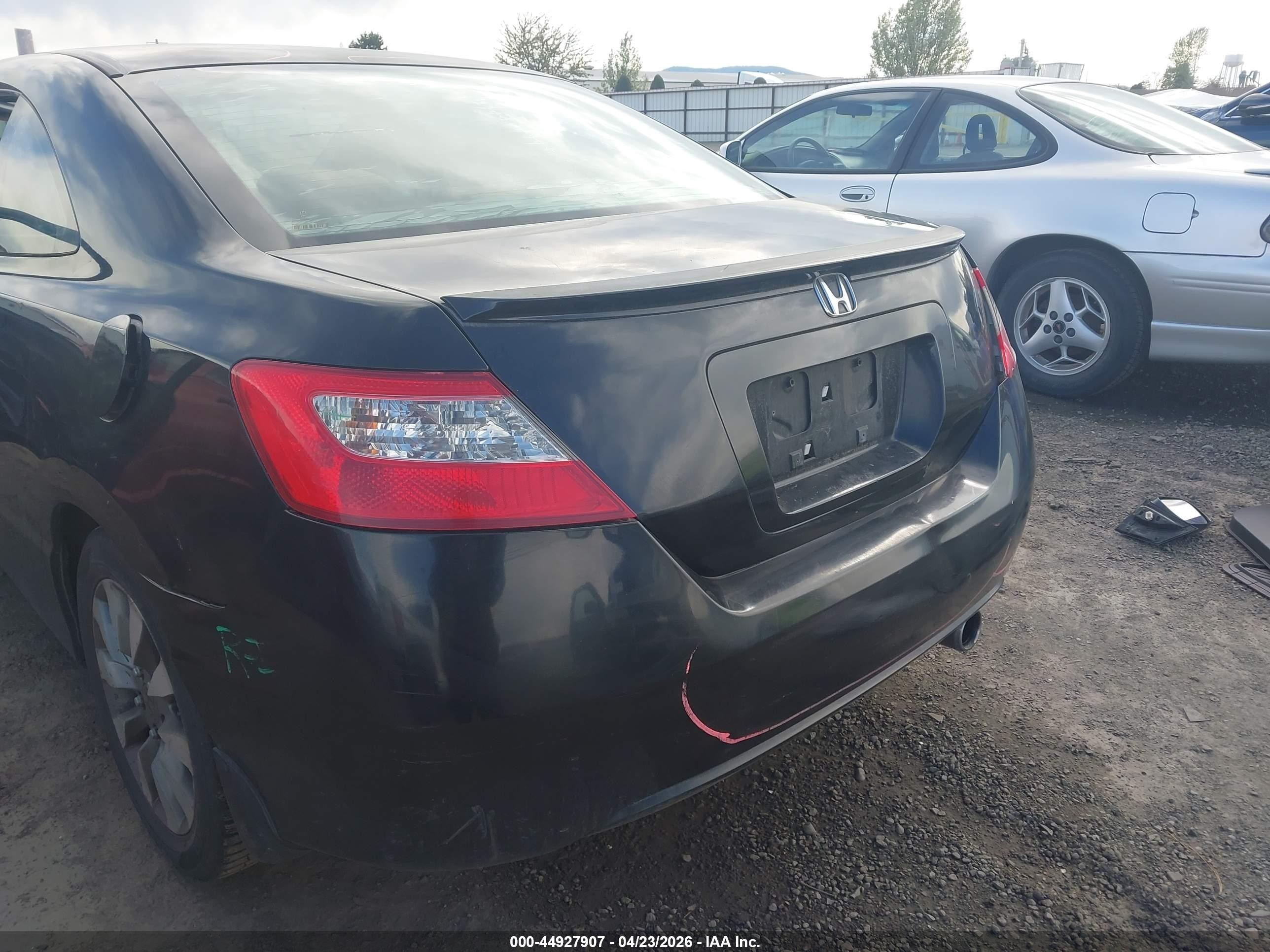 2009 Honda Civic Ex Black vin: 2HGFG12819H510771