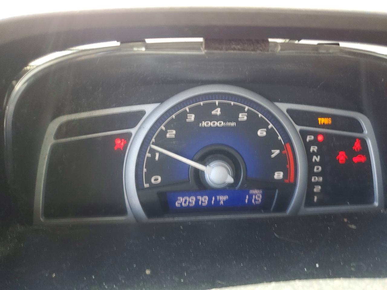 2009 Honda Civic Ex Red vin: 2HGFG12819H517803