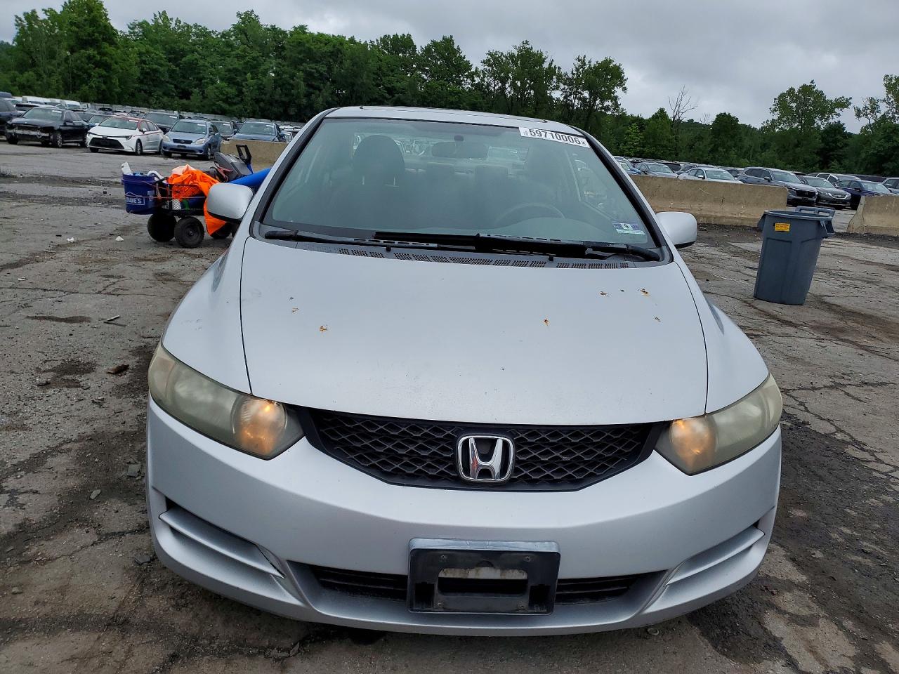 2009 Honda Civic Ex Silver vin: 2HGFG12819H527344