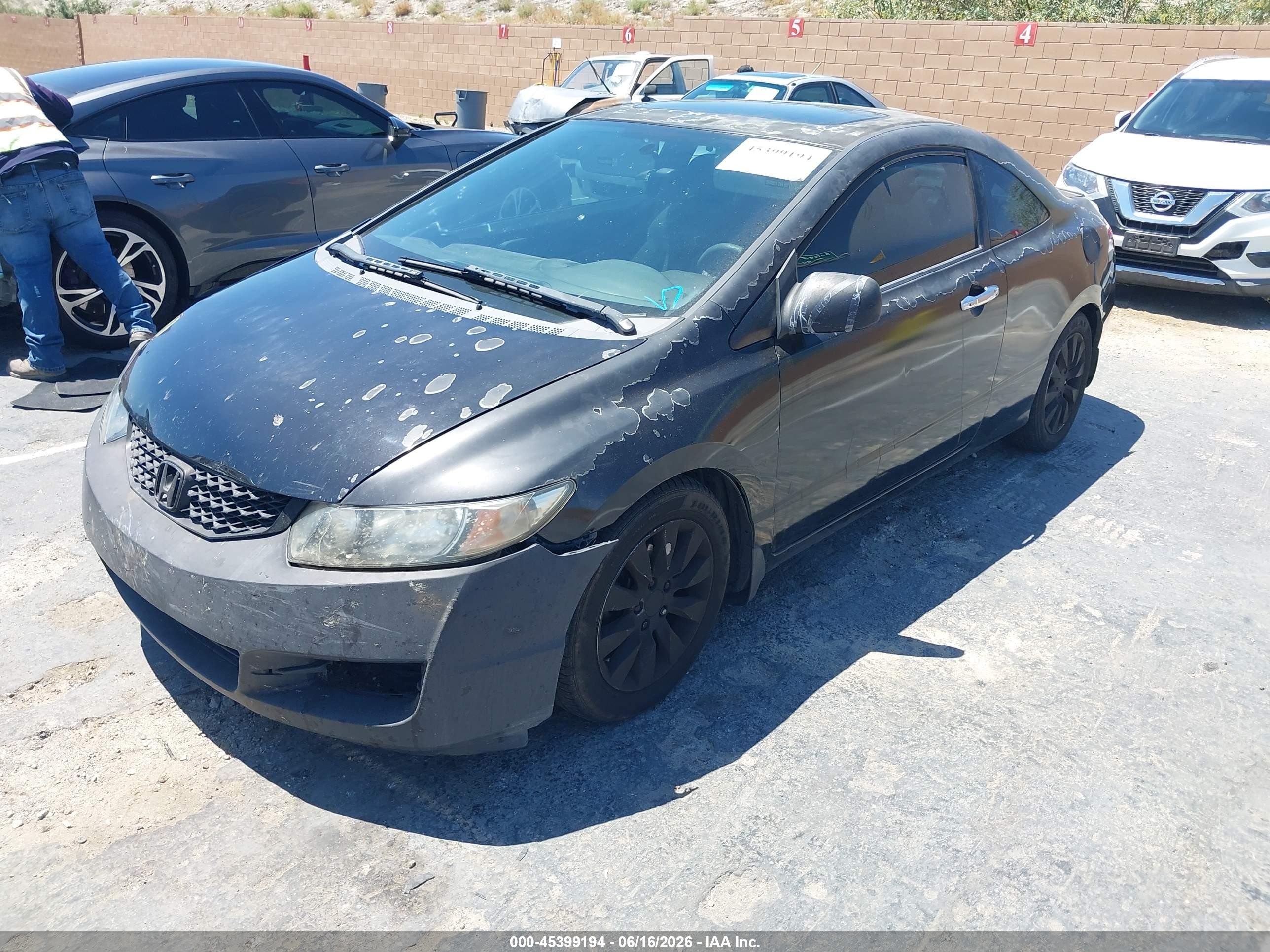 2009 Honda Civic Ex Black vin: 2HGFG12819H536299