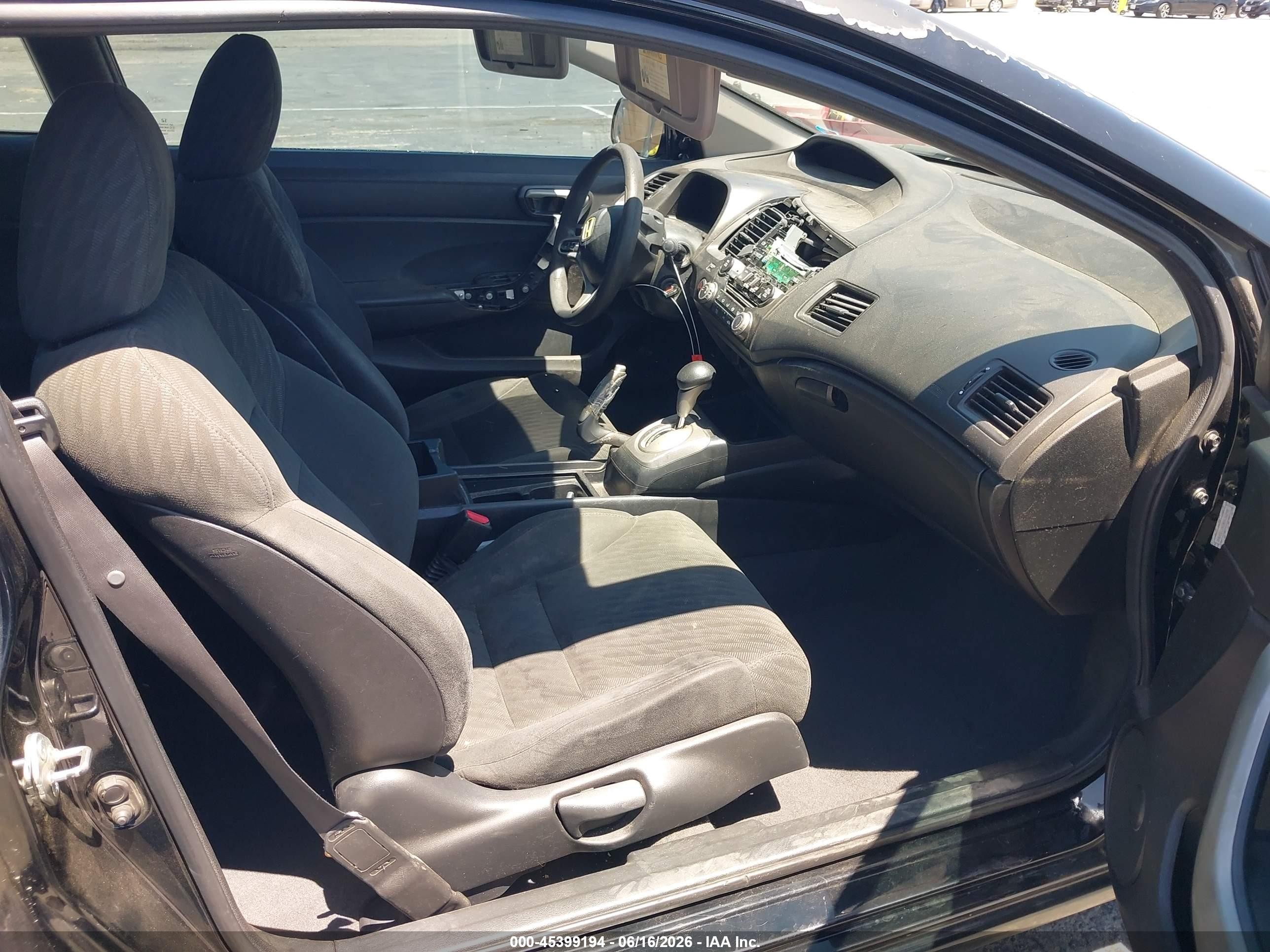 2009 Honda Civic Ex Black vin: 2HGFG12819H536299