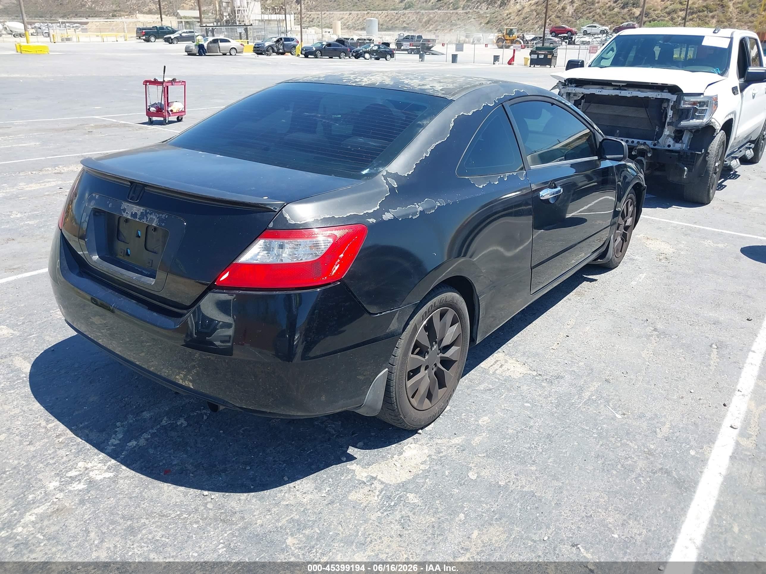 2009 Honda Civic Ex Black vin: 2HGFG12819H536299