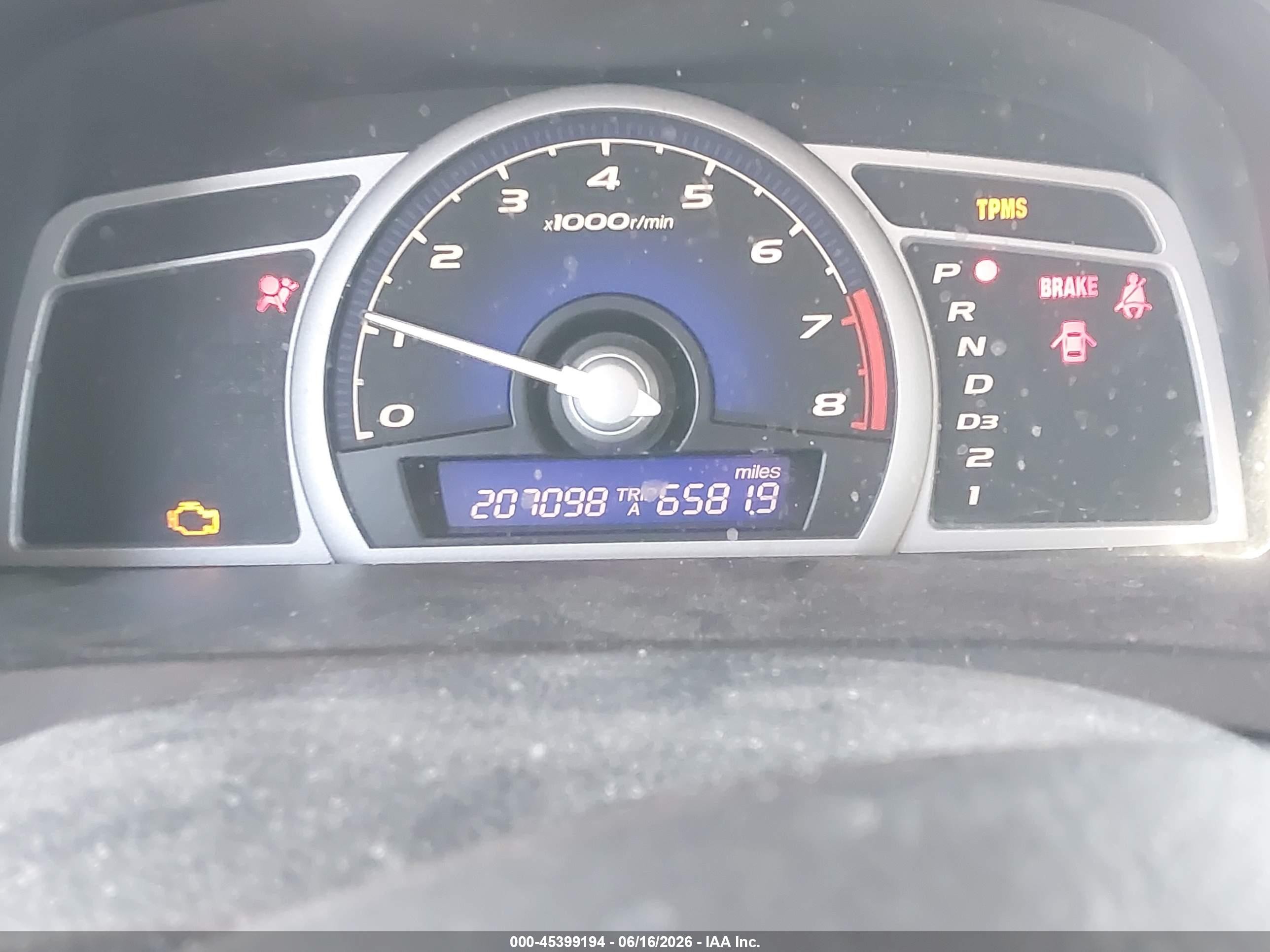 2009 Honda Civic Ex Black vin: 2HGFG12819H536299