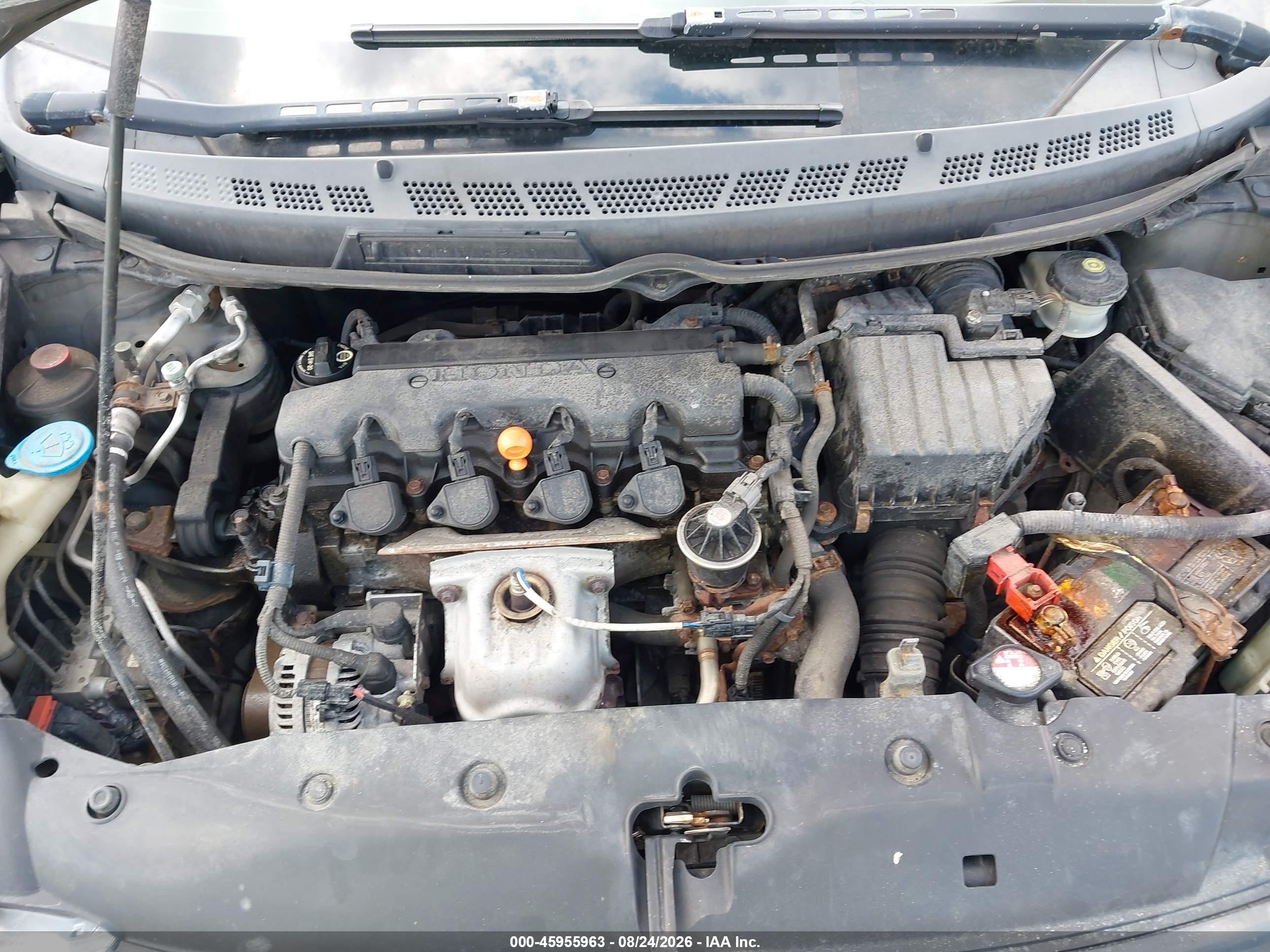 2007 Honda Civic Ex Brown vin: 2HGFG12827H505771