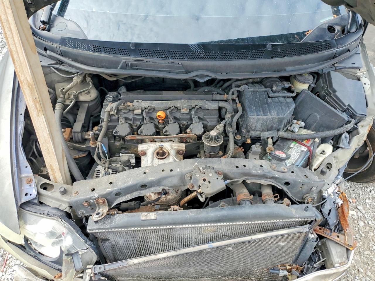 2007 Honda Civic Ex Beige vin: 2HGFG12827H508203