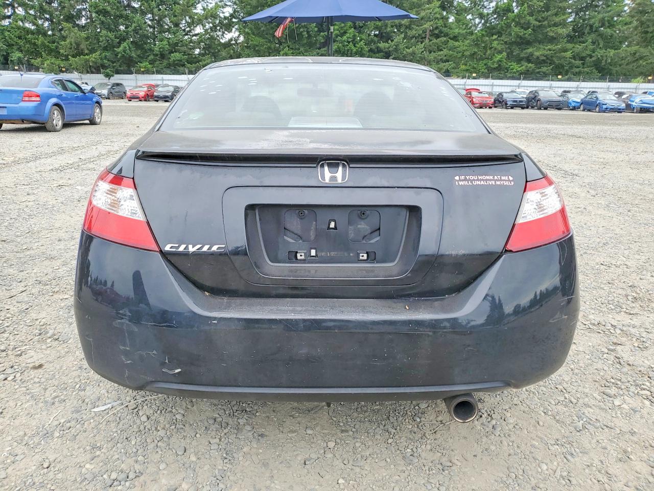 2007 Honda Civic Ex Black vin: 2HGFG12827H532937