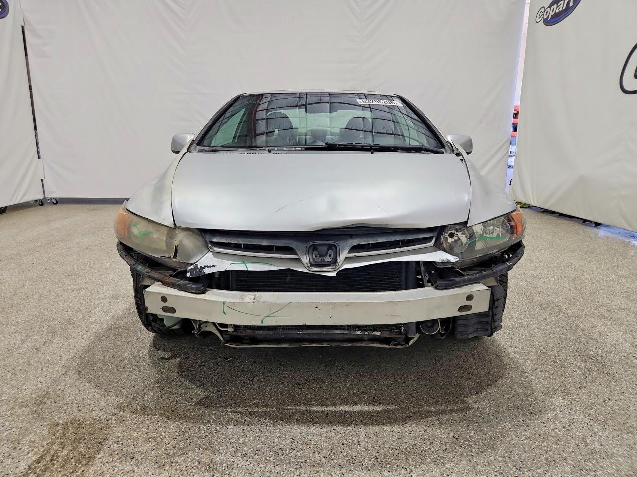 2007 Honda Civic Ex Серебряный vin: 2HGFG12827H533232