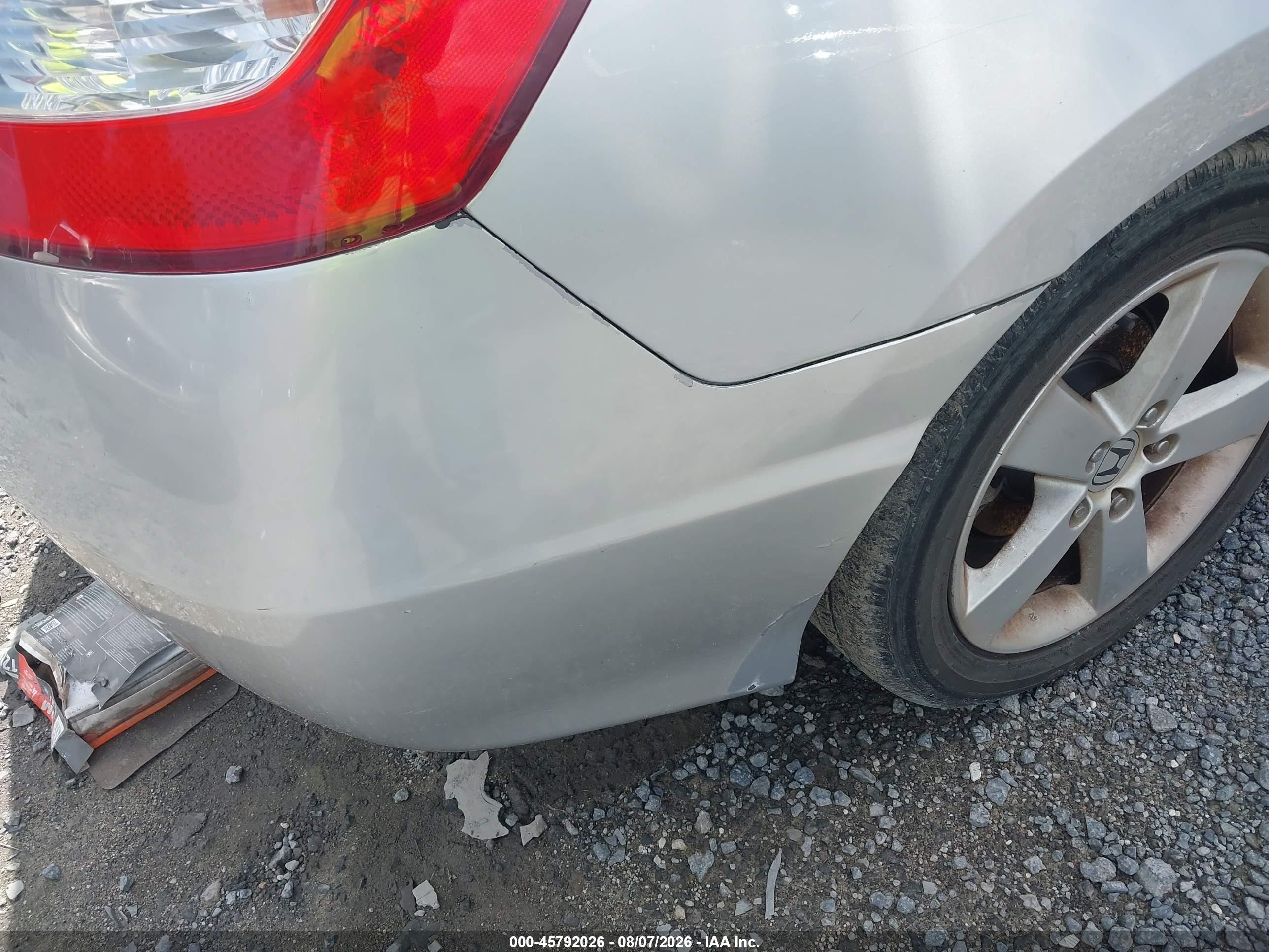 2007 Honda Civic Ex Silver vin: 2HGFG12827H539113