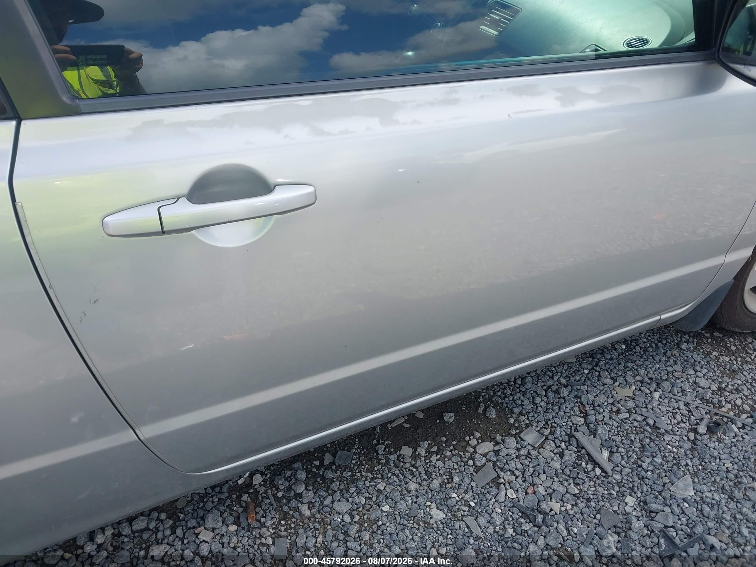 2007 Honda Civic Ex Silver vin: 2HGFG12827H539113