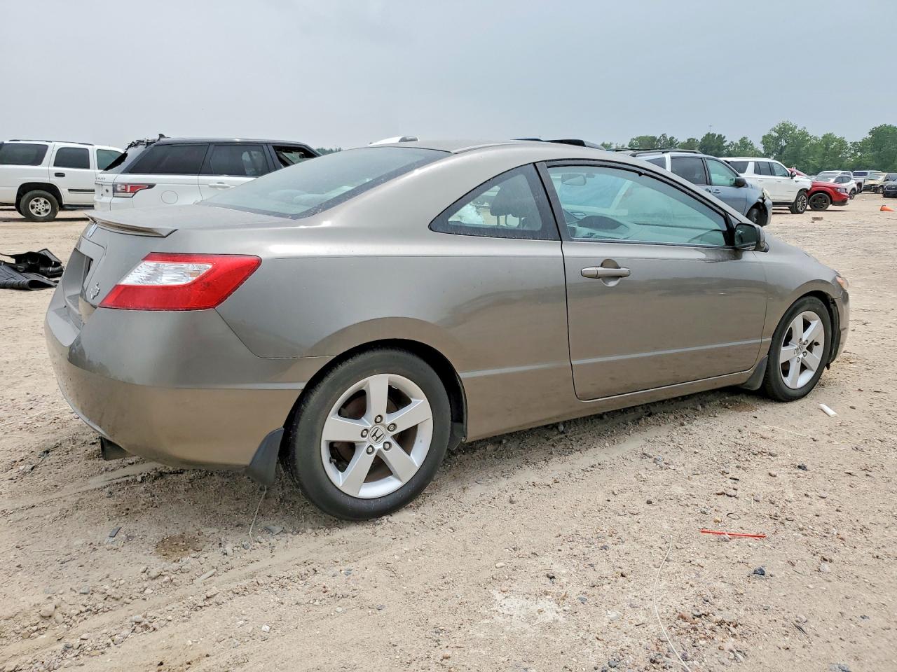 2007 Honda Civic Gray vin: 2HGFG12827H541525