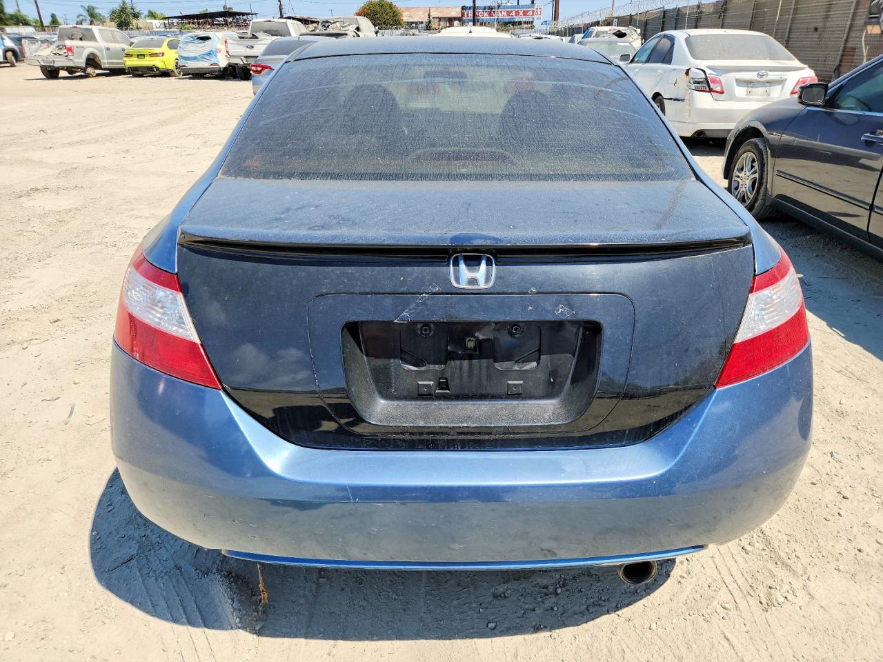 2007 Honda Civic Ex Blue vin: 2HGFG12827H584391