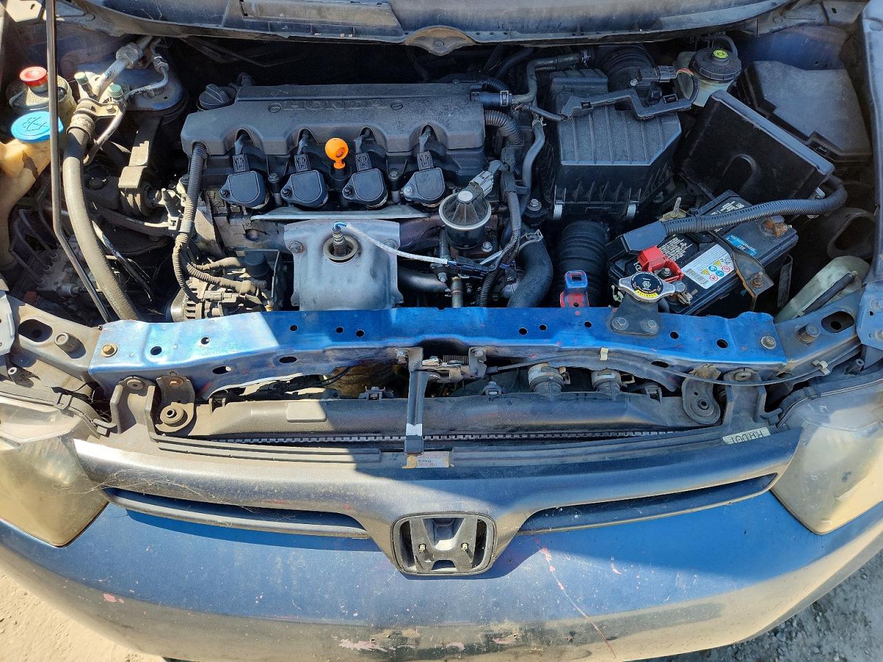 2007 Honda Civic Ex Blue vin: 2HGFG12827H584391