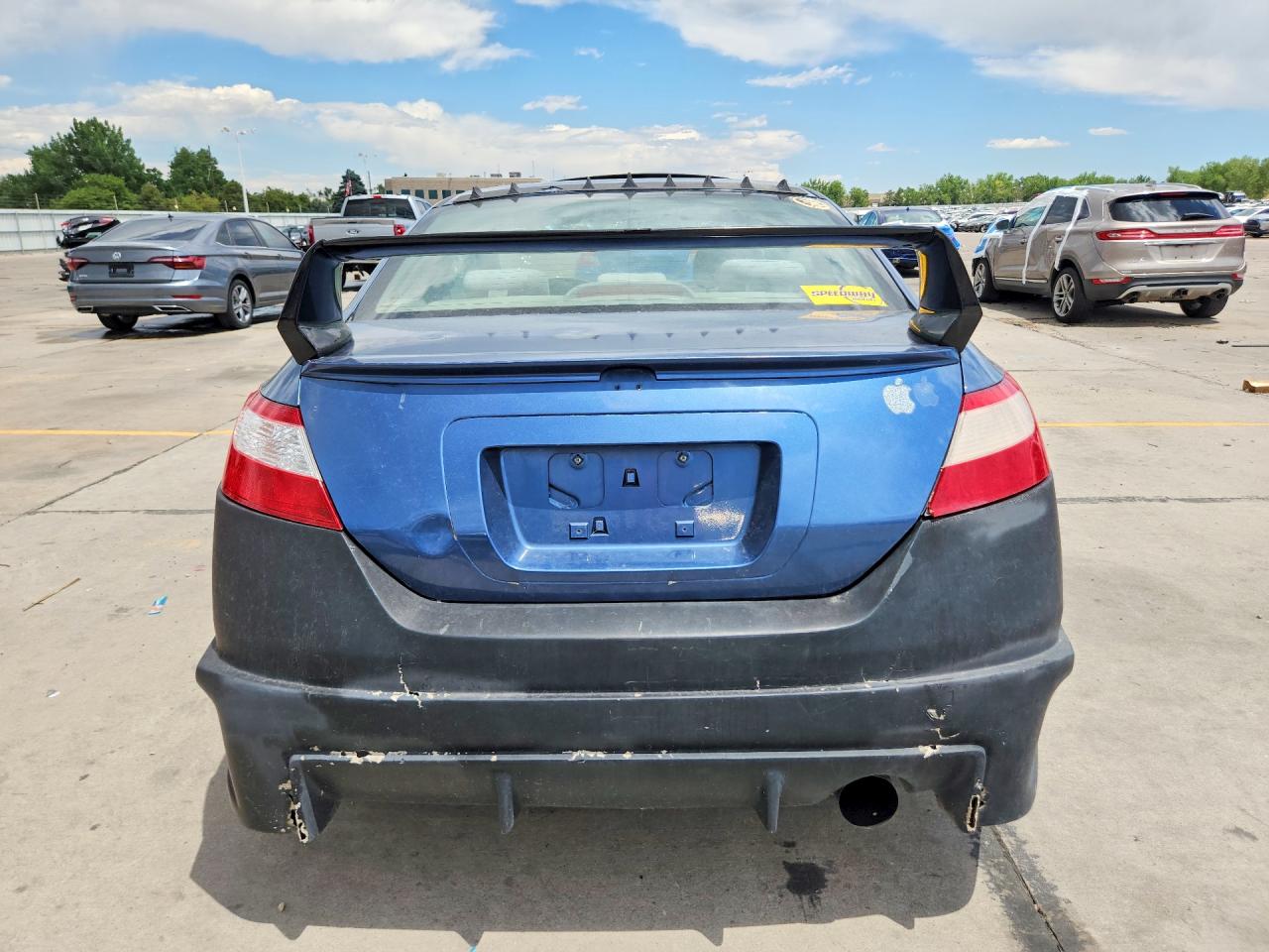2008 Honda Civic Ex Blue vin: 2HGFG12828H513614