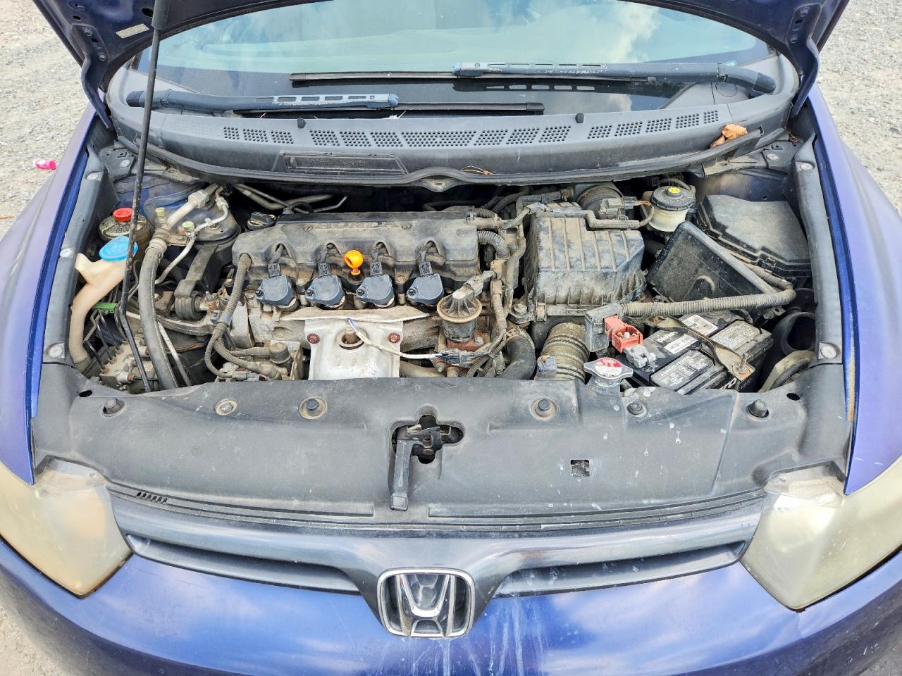2008 Honda Civic Ex Blue vin: 2HGFG12828H522720