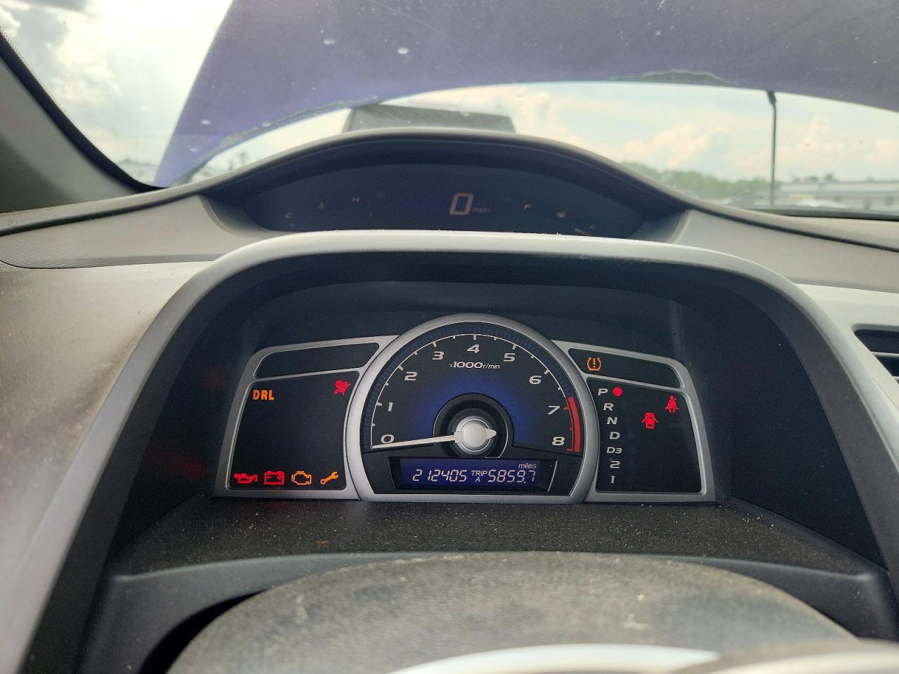 2008 Honda Civic Ex Blue vin: 2HGFG12828H522720