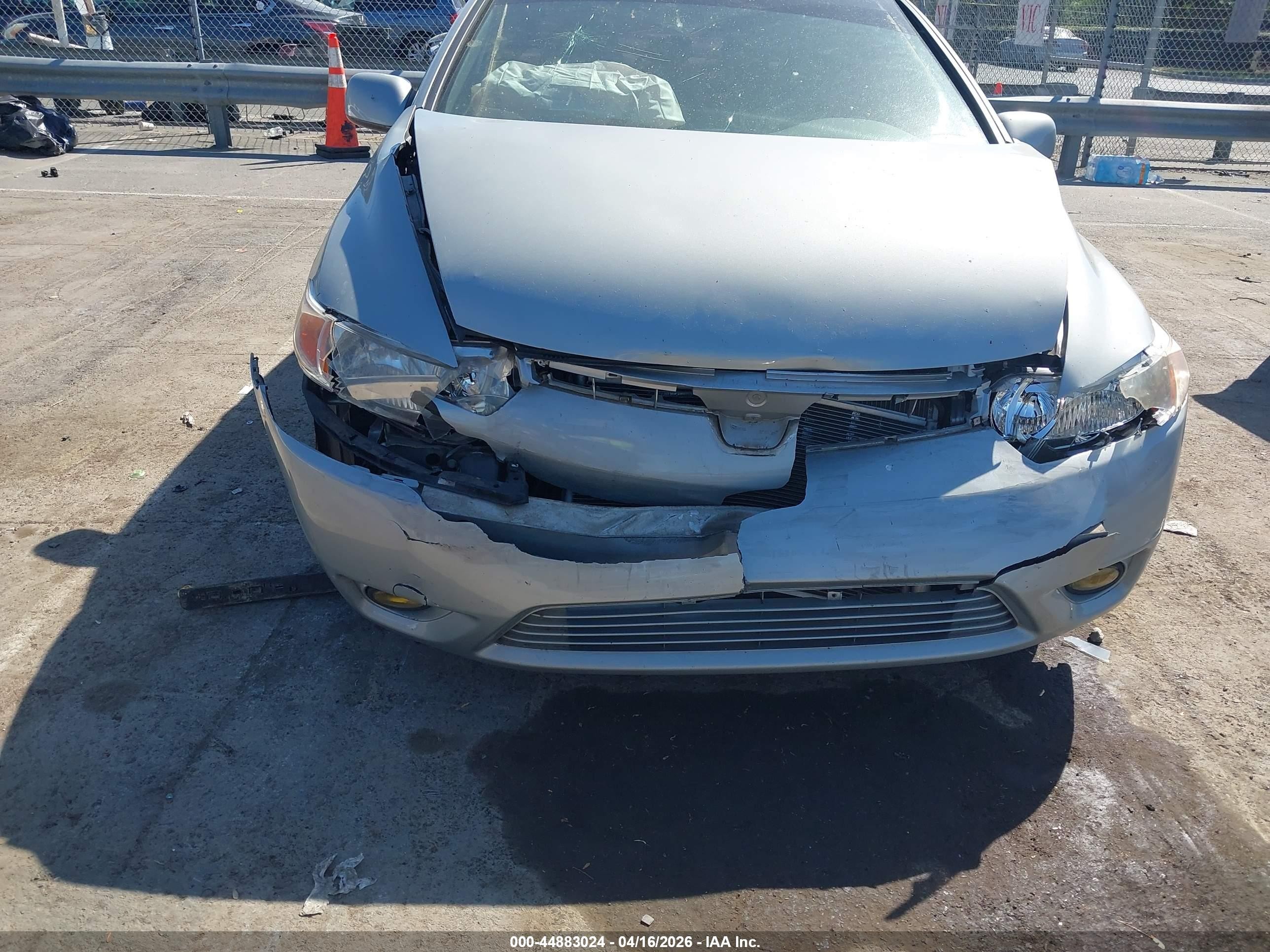 2008 Honda Civic Ex Silver vin: 2HGFG12828H540134