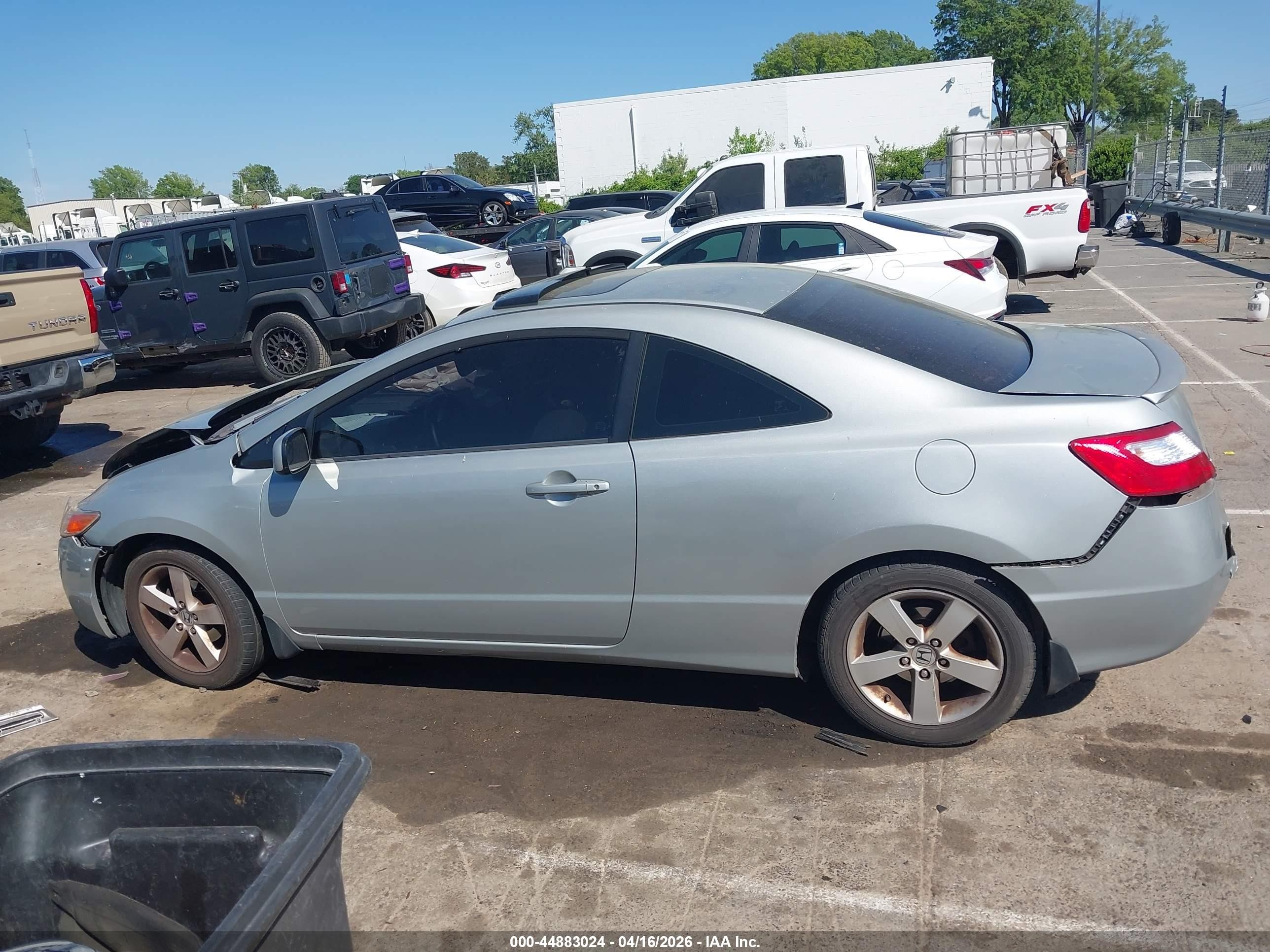 2008 Honda Civic Ex Silver vin: 2HGFG12828H540134