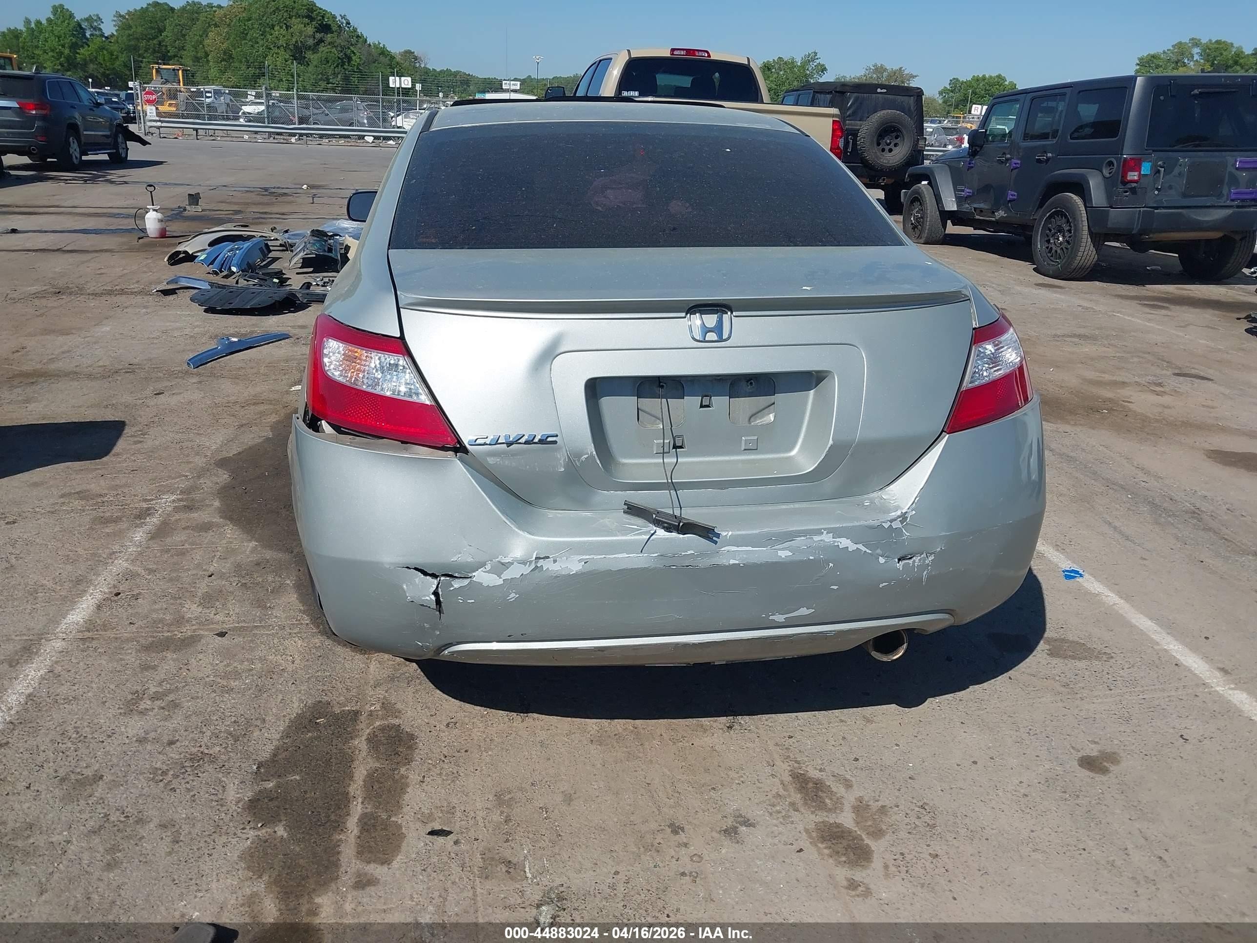 2008 Honda Civic Ex Silver vin: 2HGFG12828H540134