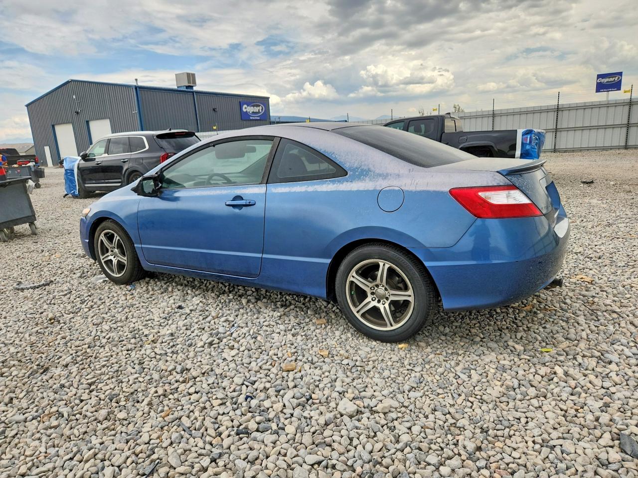 2008 Honda Civic Ex Blue vin: 2HGFG12828H542255