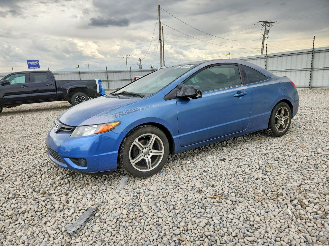2008 Honda Civic Ex Blue vin: 2HGFG12828H542255