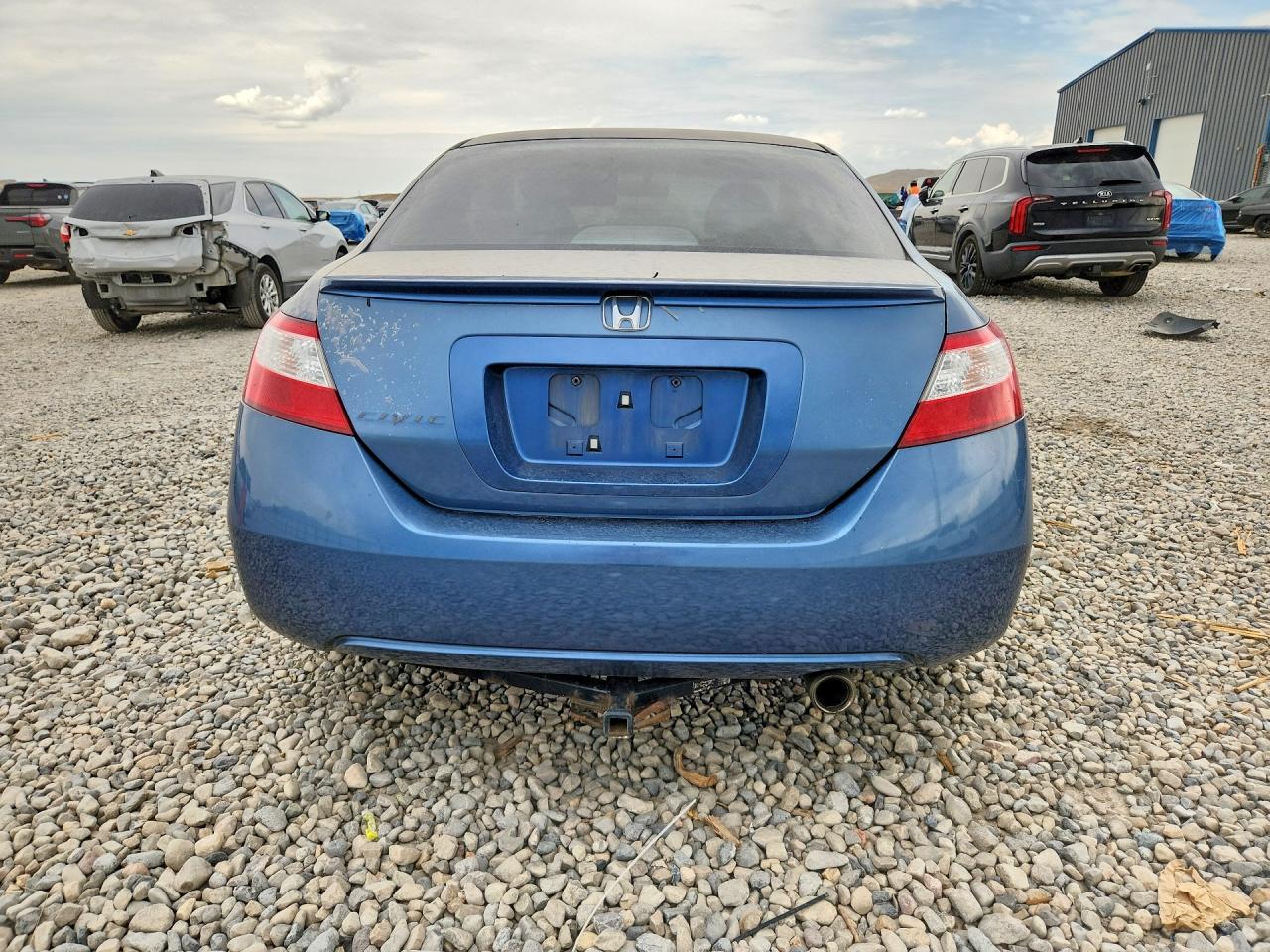 2008 Honda Civic Ex Blue vin: 2HGFG12828H542255