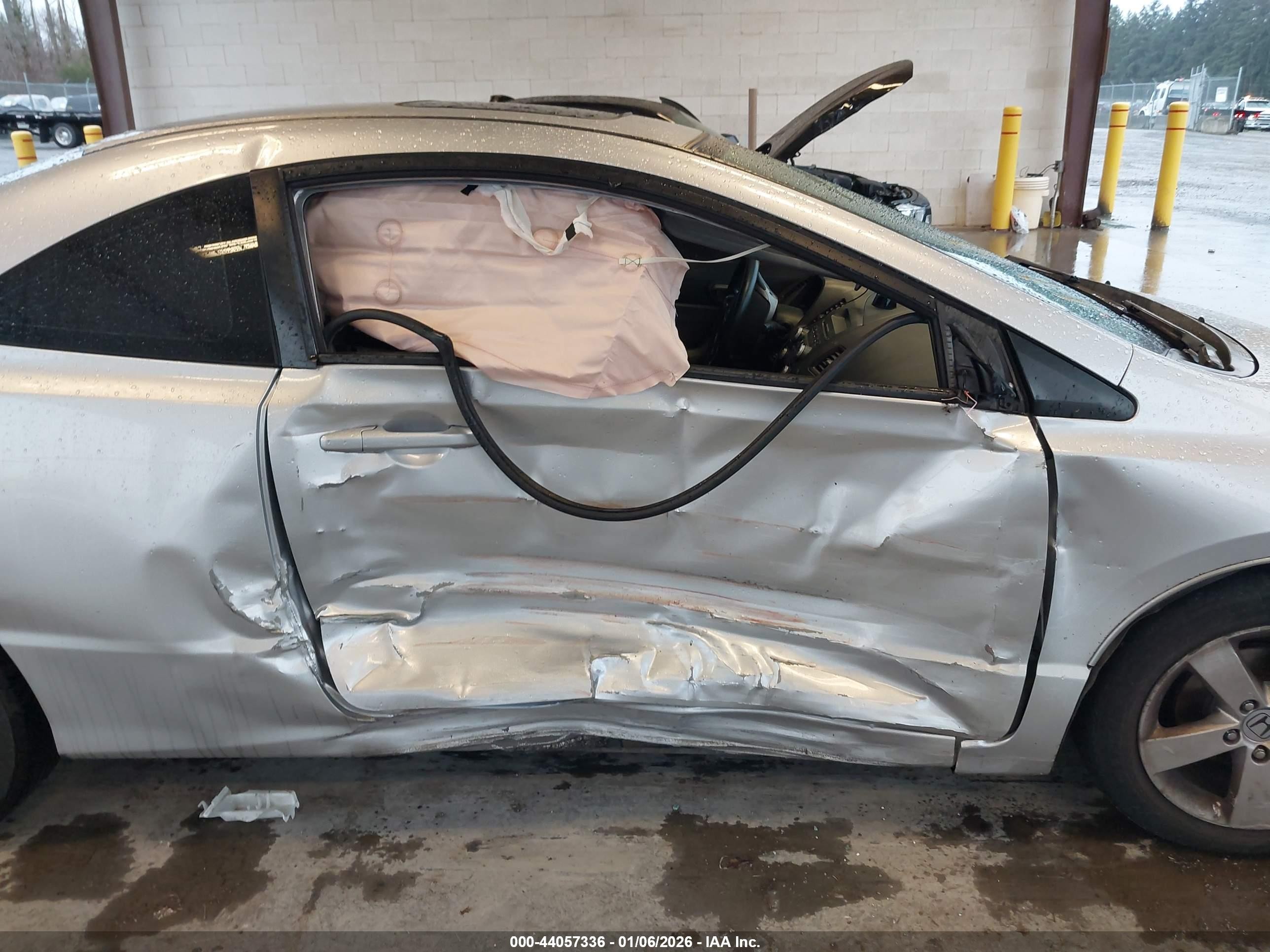 2008 Honda Civic Ex Silver vin: 2HGFG12828H560917