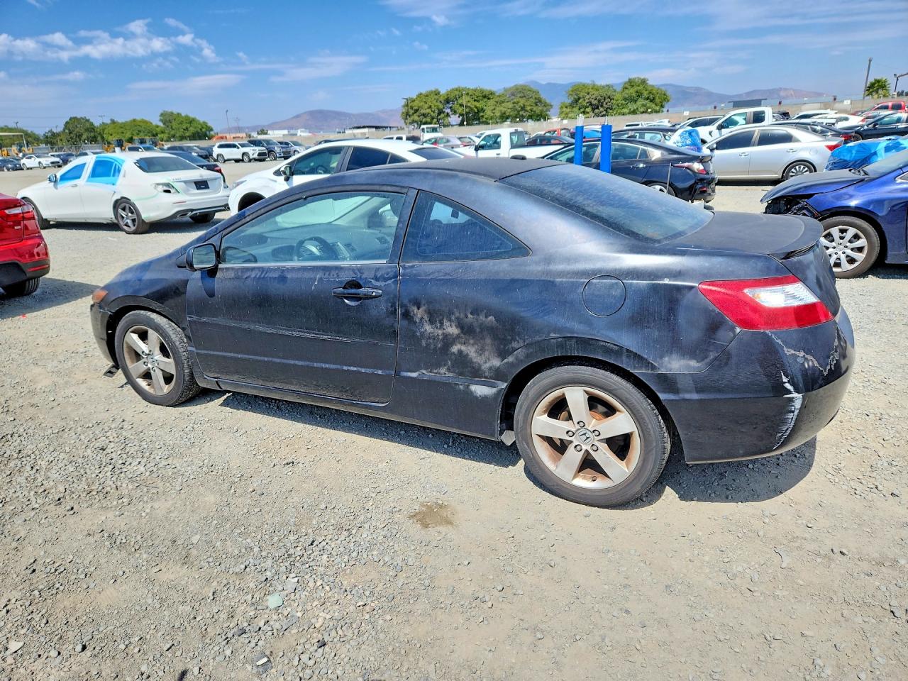 2008 Honda Civic Ex Black vin: 2HGFG12828H570105
