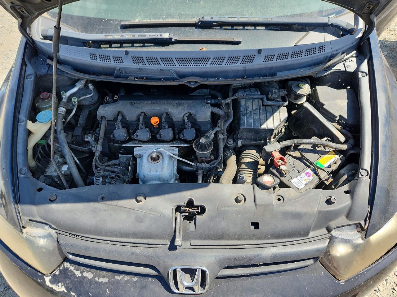 2008 Honda Civic Ex Black vin: 2HGFG12828H570105