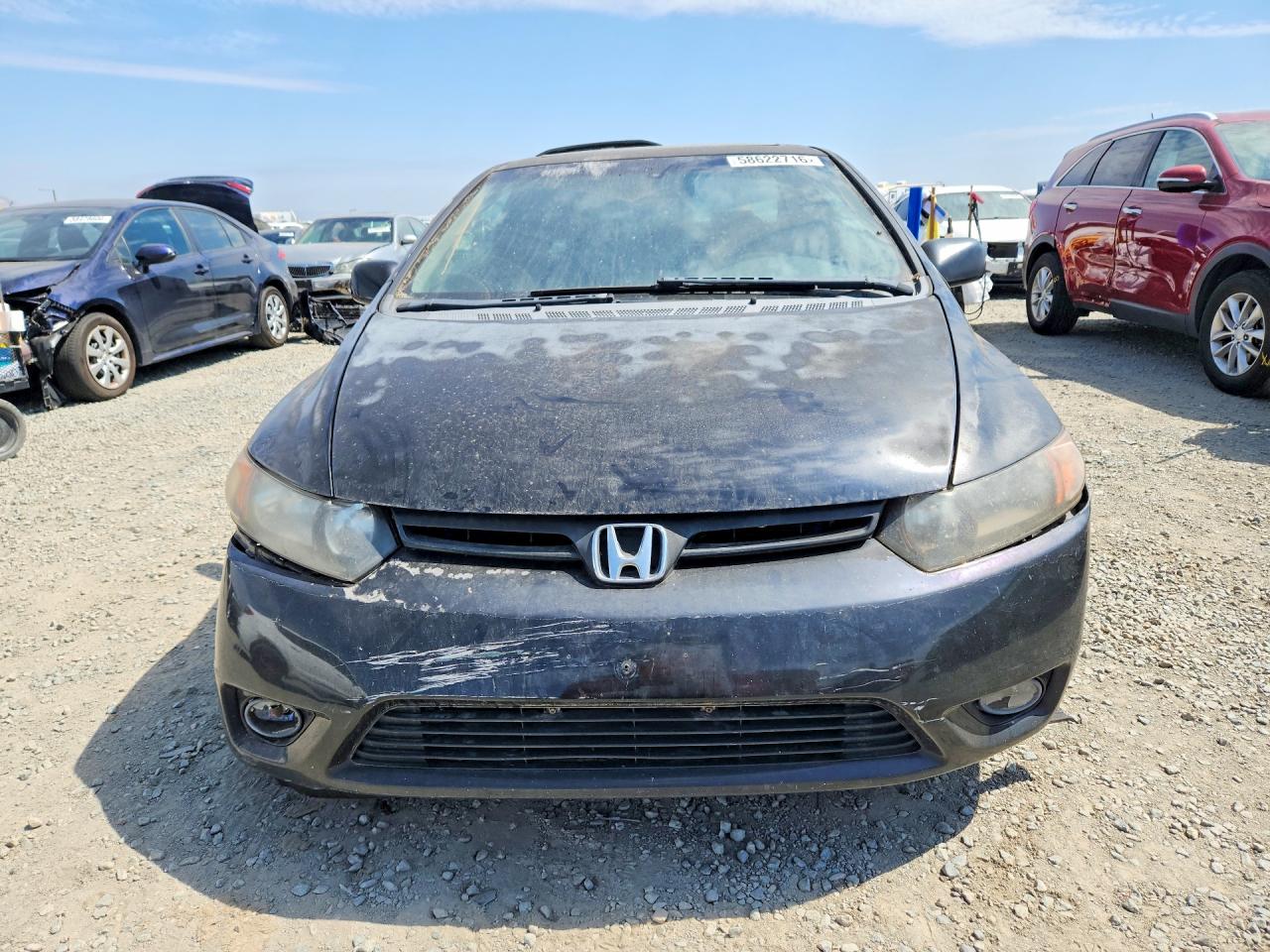 2008 Honda Civic Ex Black vin: 2HGFG12828H570105