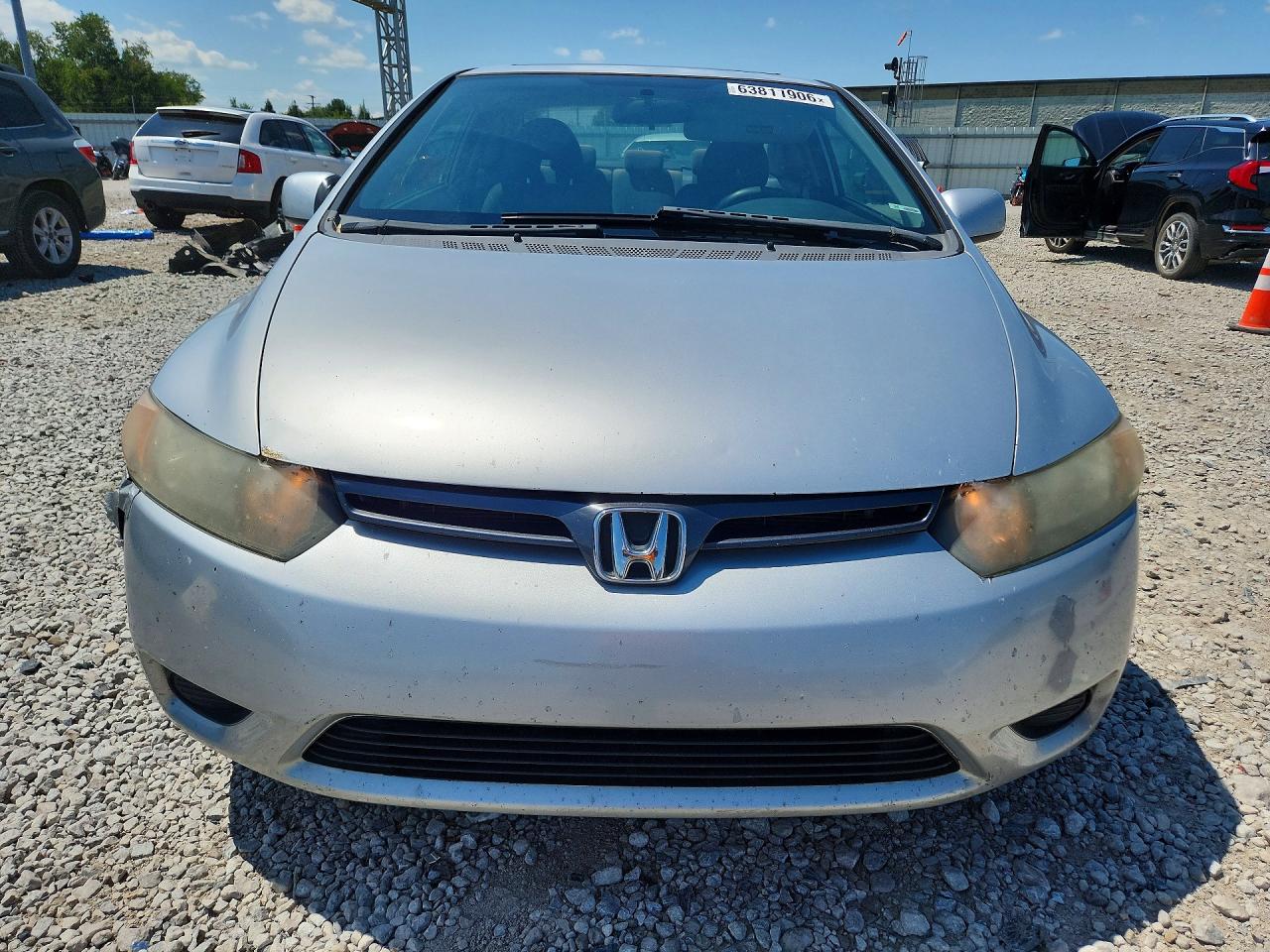2008 Honda Civic Ex Silver vin: 2HGFG12828H573389