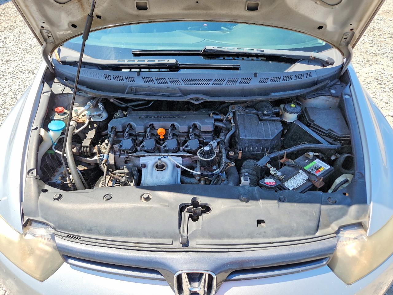 2008 Honda Civic Ex Silver vin: 2HGFG12828H573389