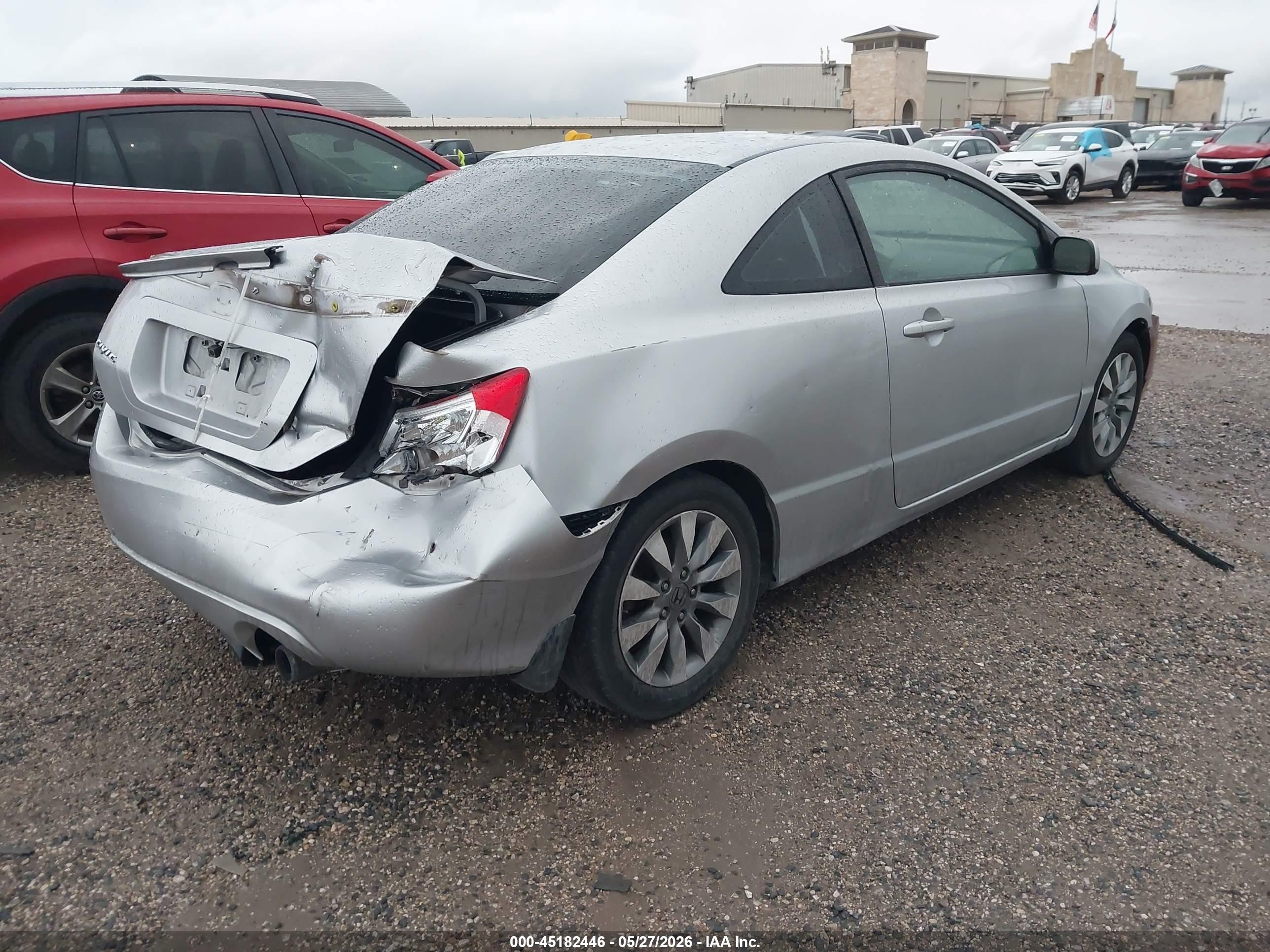 2009 Honda Civic Ex Silver vin: 2HGFG12829H505143