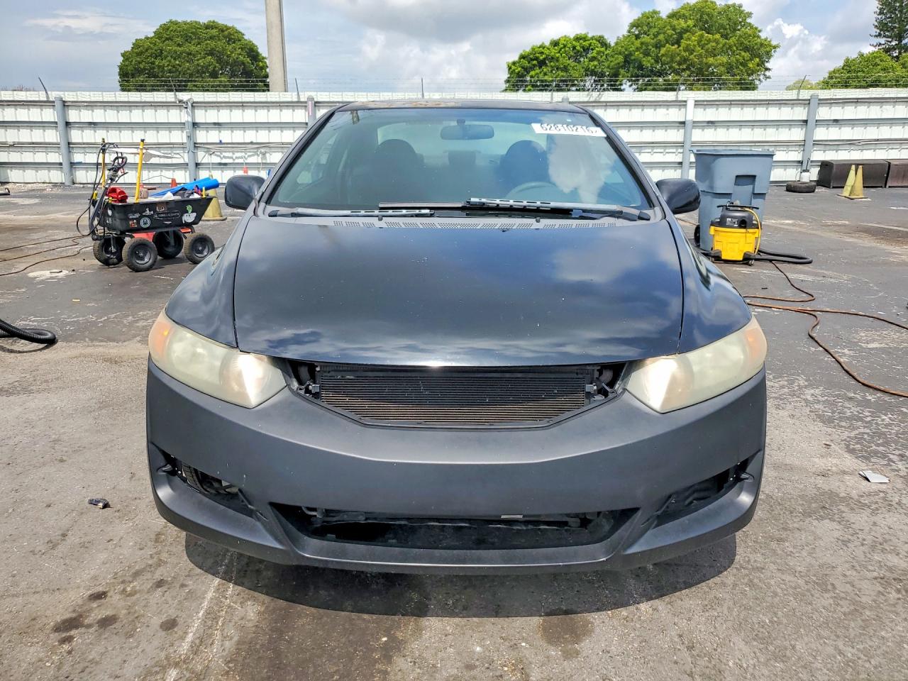 2009 Honda Civic Ex Black vin: 2HGFG12829H516563