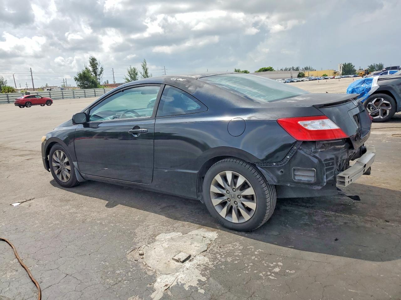 2009 Honda Civic Ex Black vin: 2HGFG12829H516563