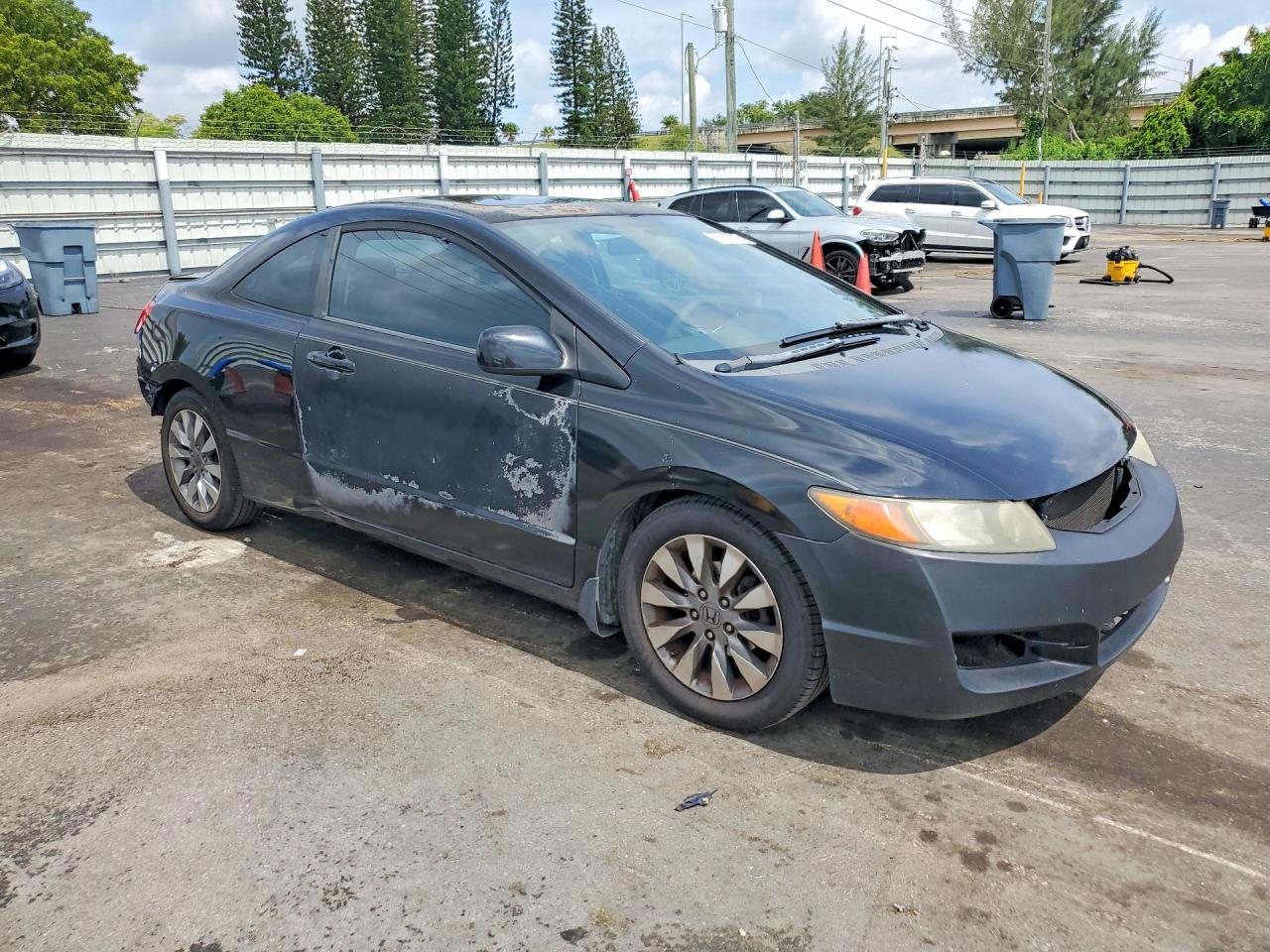 2009 Honda Civic Ex Black vin: 2HGFG12829H516563