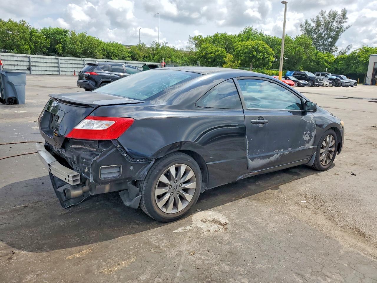 2009 Honda Civic Ex Black vin: 2HGFG12829H516563