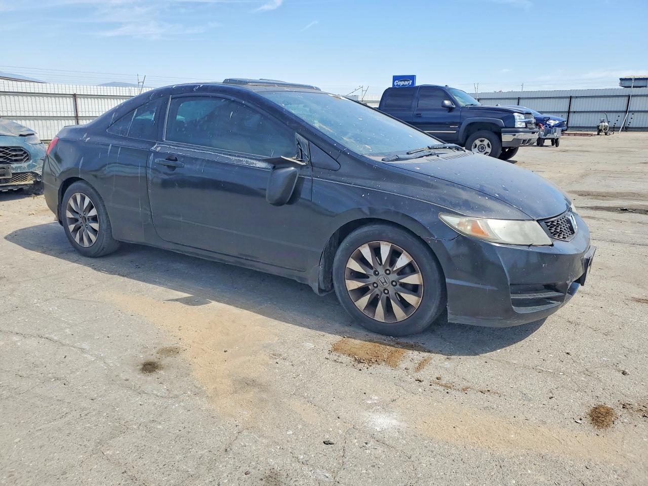 2009 Honda Civic Ex Black vin: 2HGFG12829H522931