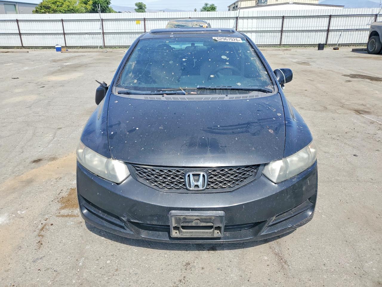 2009 Honda Civic Ex Black vin: 2HGFG12829H522931