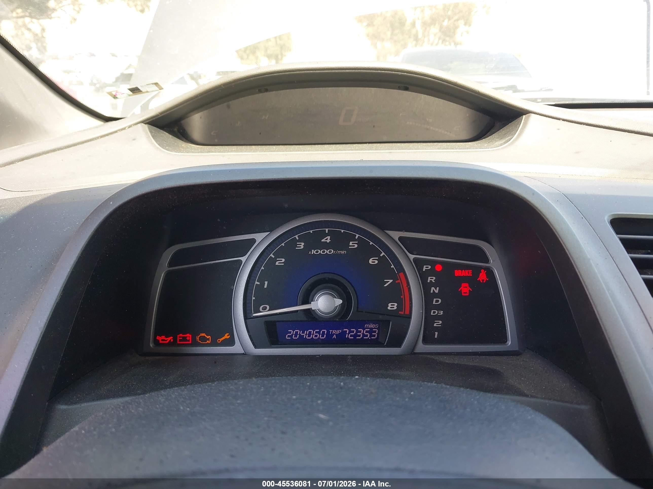 2009 Honda Civic Ex Gray vin: 2HGFG12829H525358