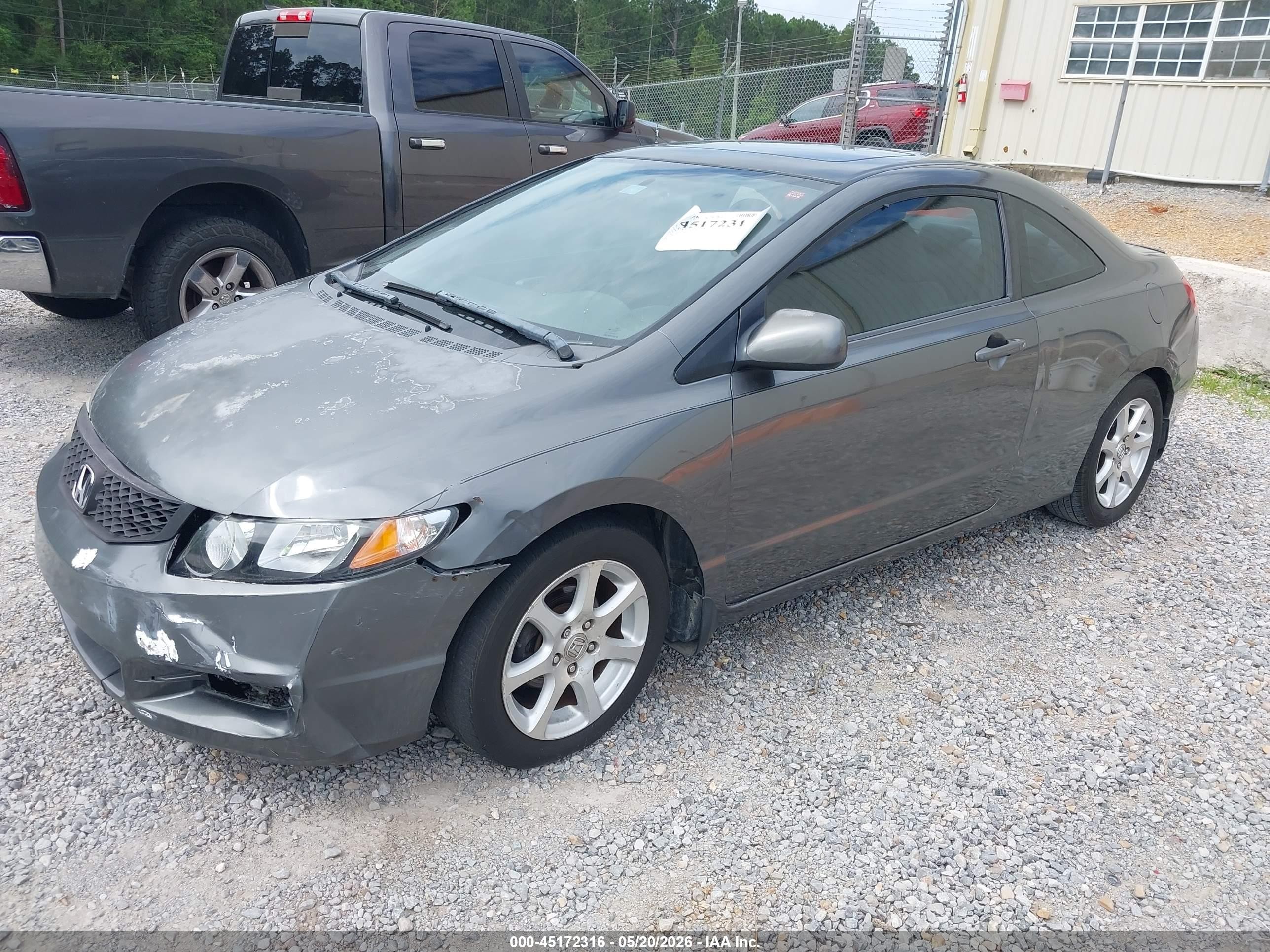 2009 Honda Civic Ex Серый vin: 2HGFG12829H536361