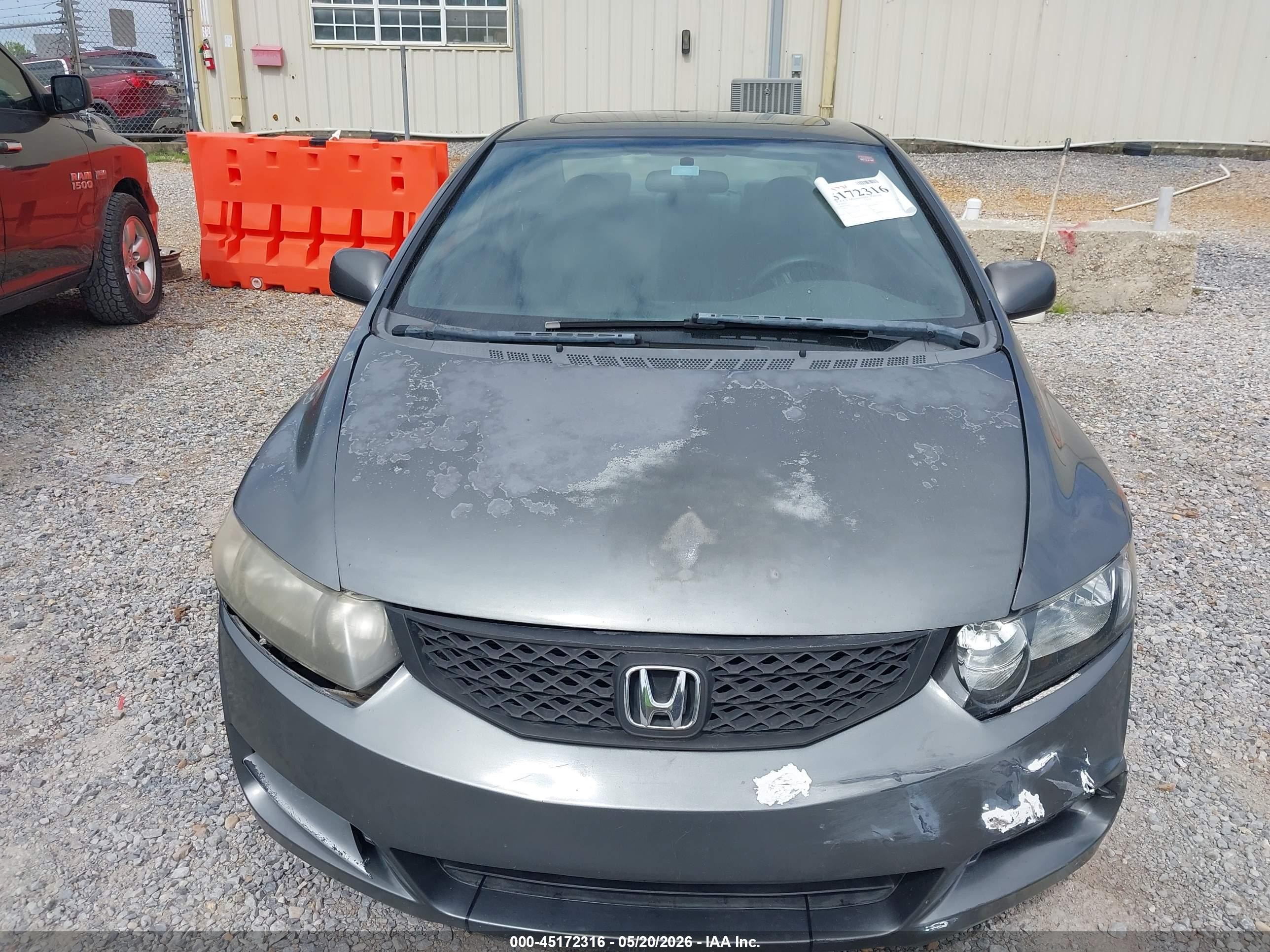 2009 Honda Civic Ex Серый vin: 2HGFG12829H536361