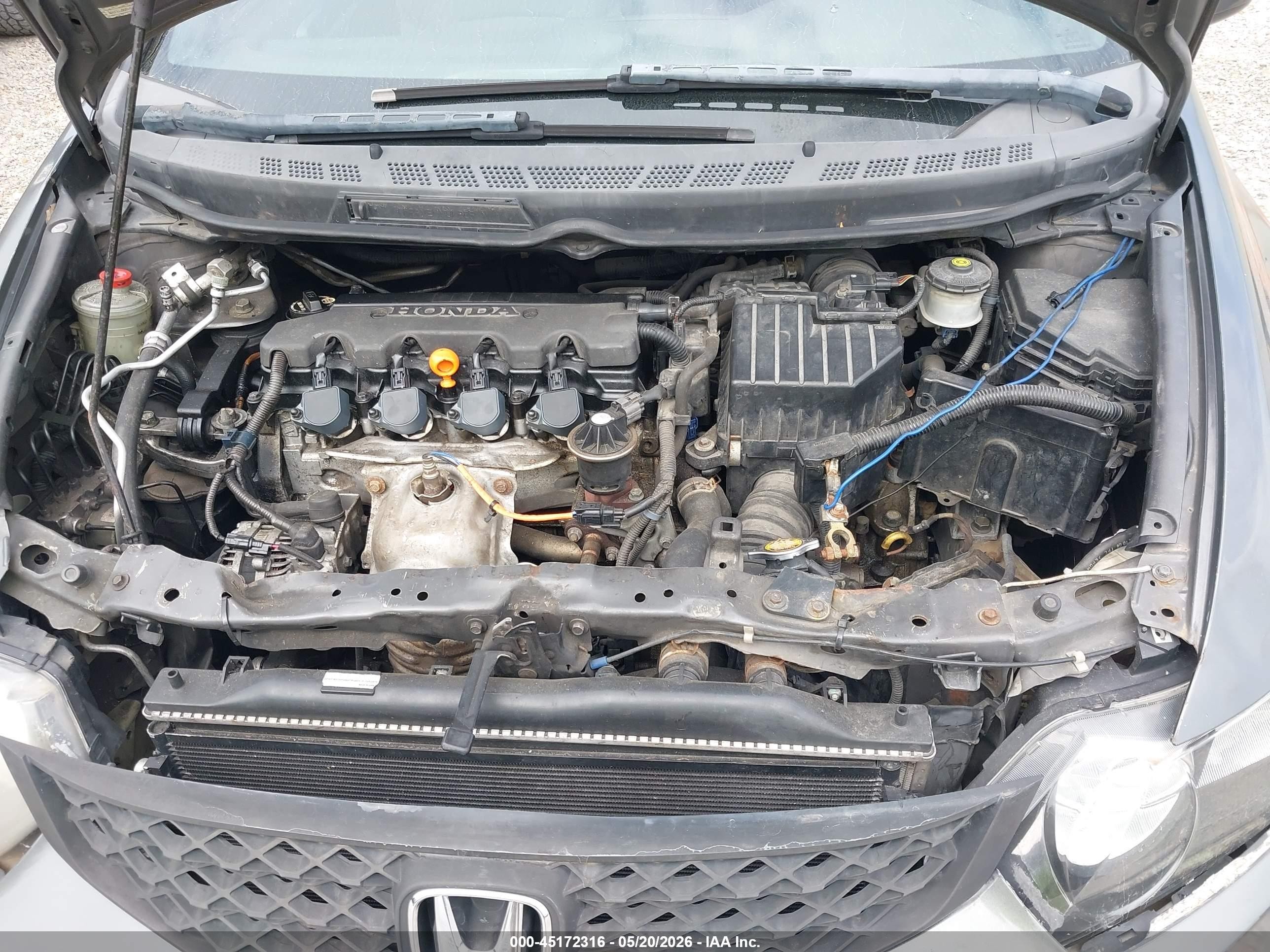 2009 Honda Civic Ex Серый vin: 2HGFG12829H536361