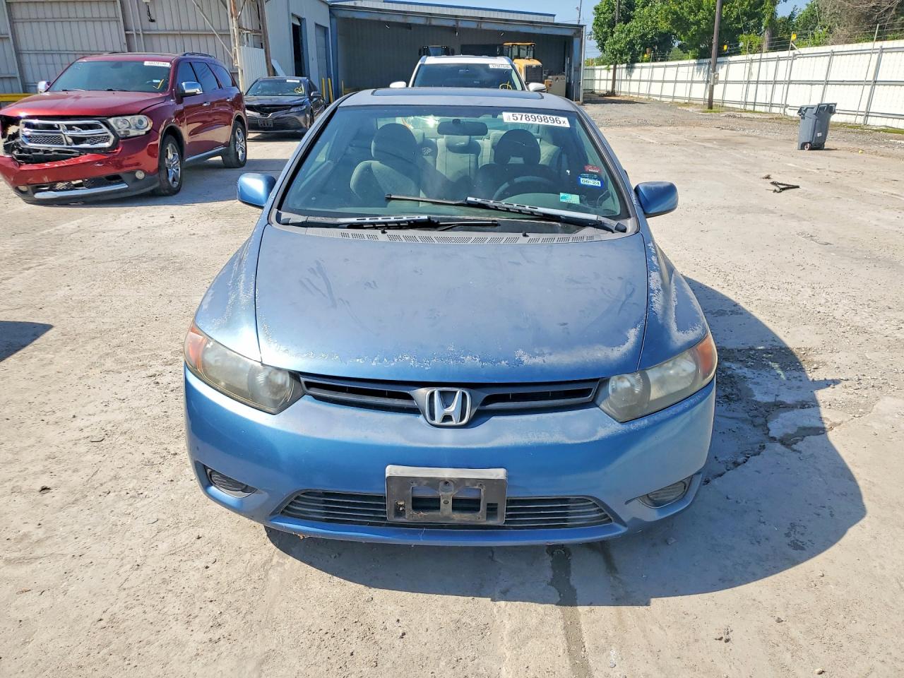 2006 Honda Civic Ex Blue vin: 2HGFG12836H522268